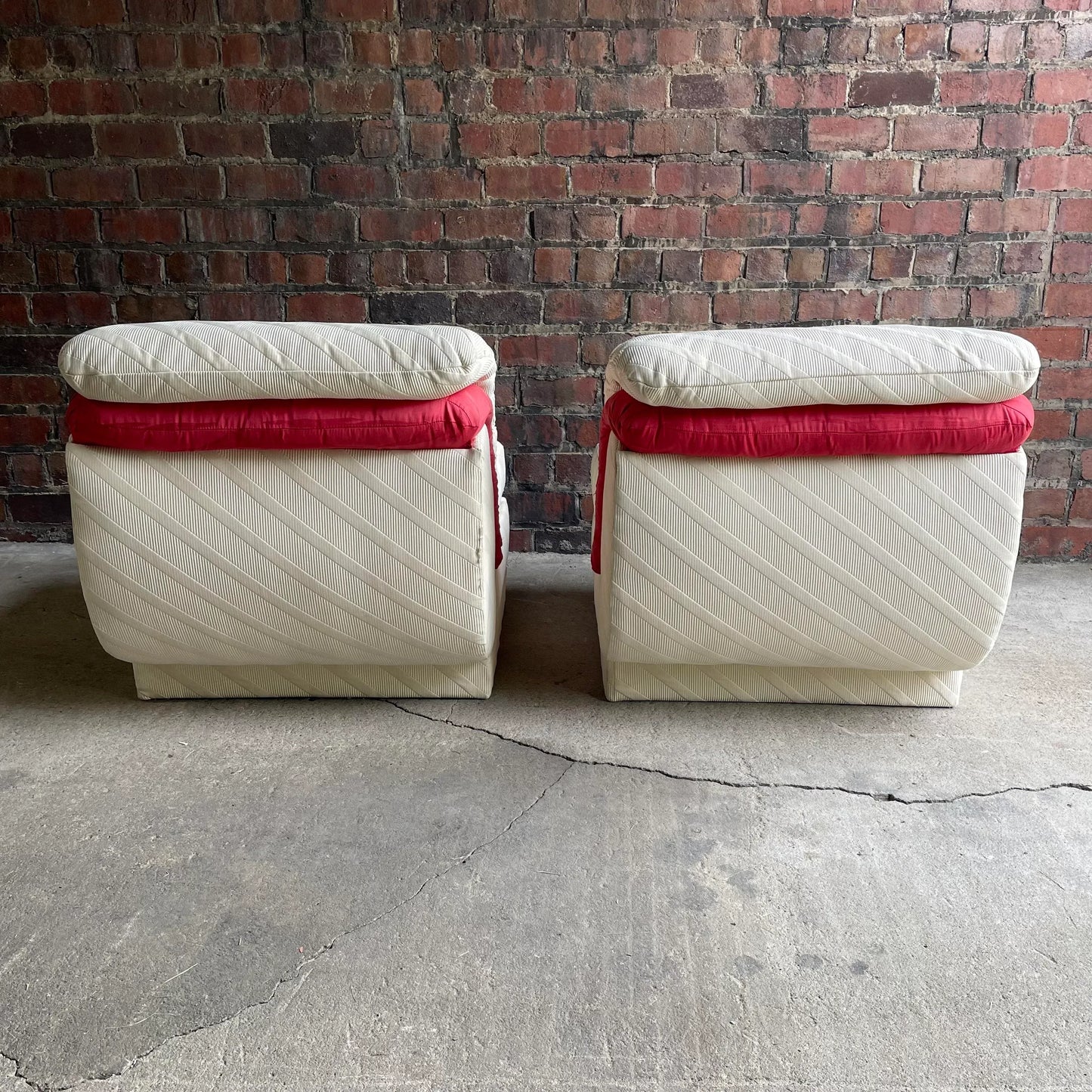 Vintage Comfort Designs Inc. By Adrian Pearsall Slipper Chairs - a Pair