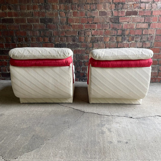 Vintage Comfort Designs Inc. By Adrian Pearsall Slipper Chairs - a Pair
