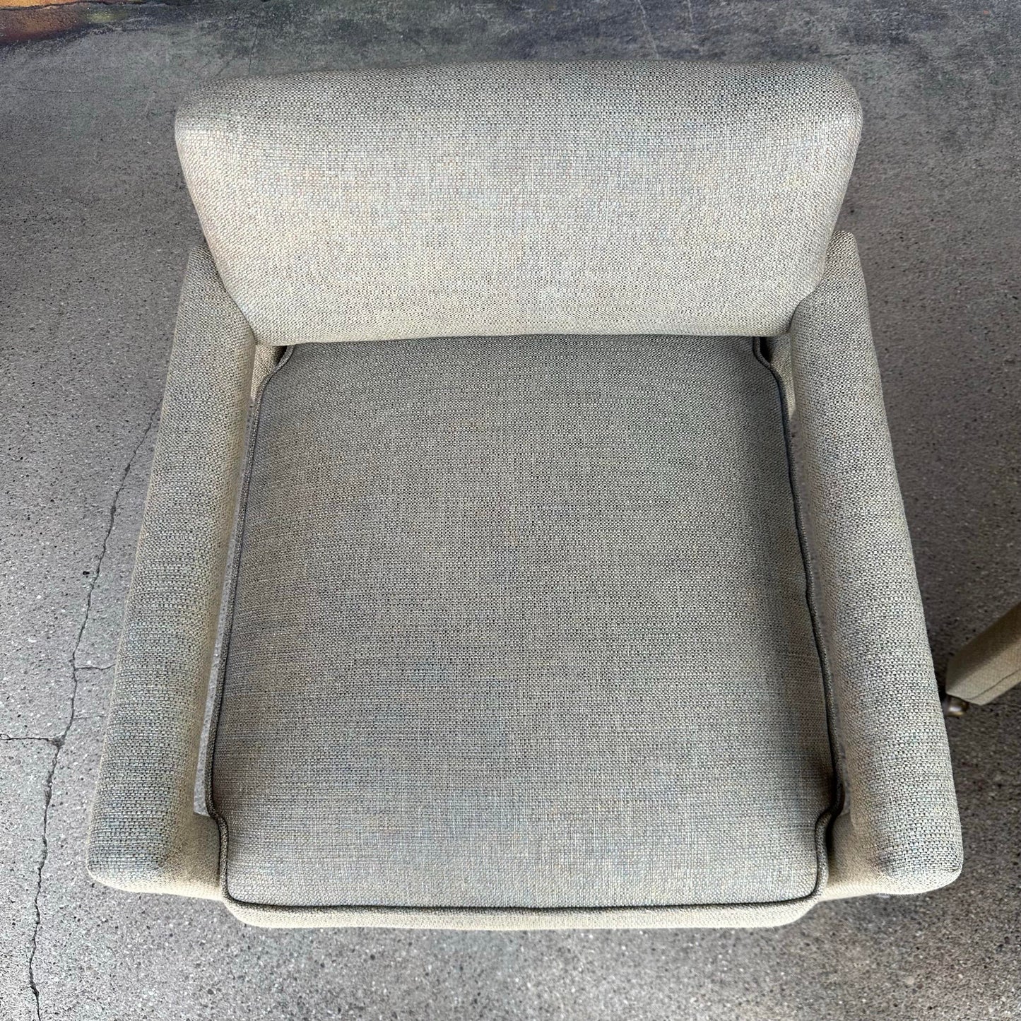 Milo Baughman for Thayer Coggin Set of 4 Chairs on Casters