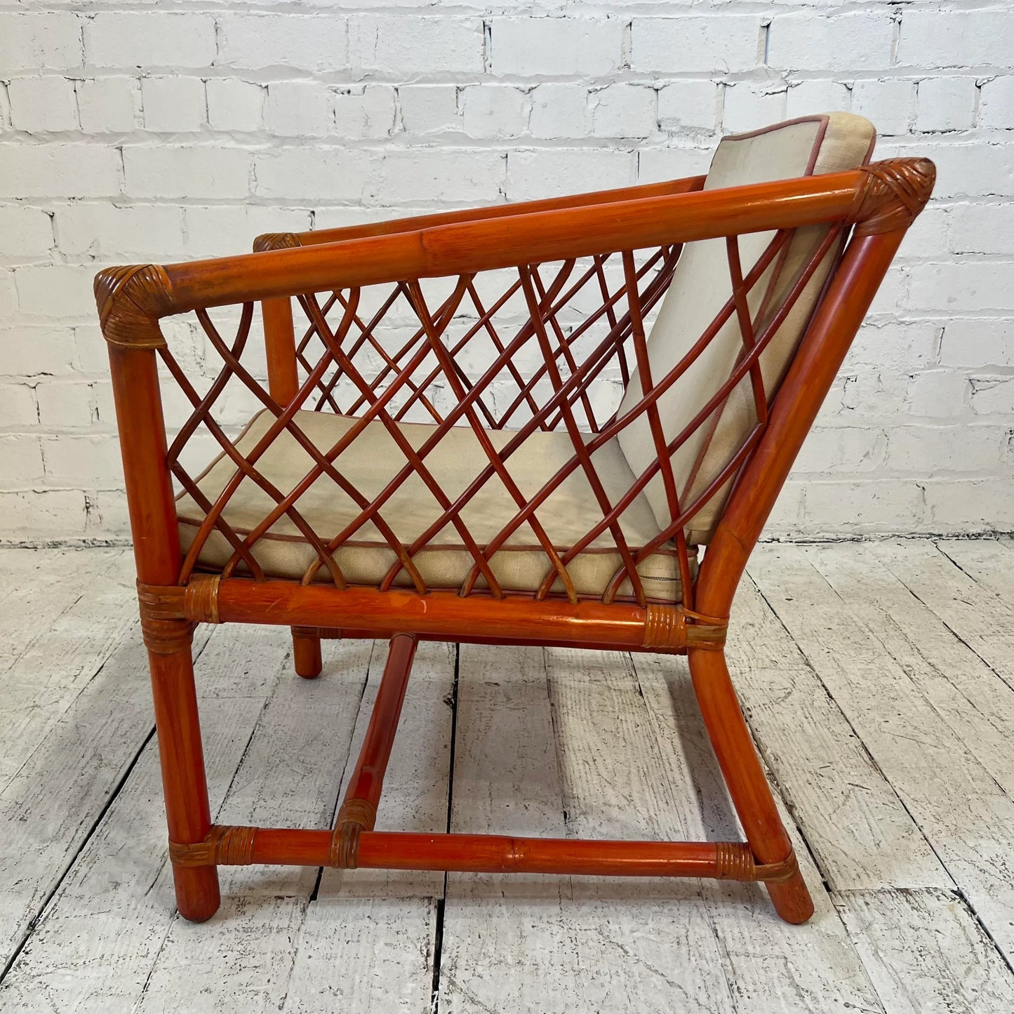 Tommi Parzinger for Willow Reed Lounge Chair