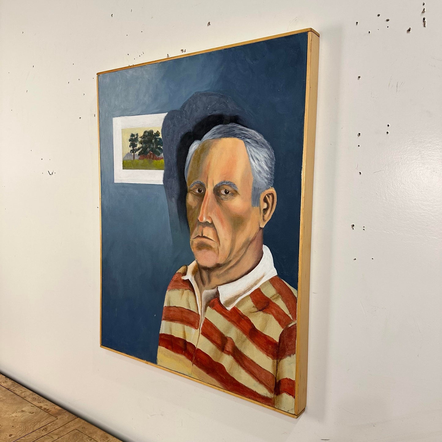C. Baldanza Self Portrait Painting