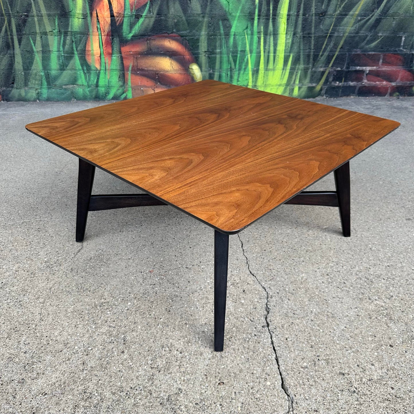 Square Mid-Century Modern Coffee Table