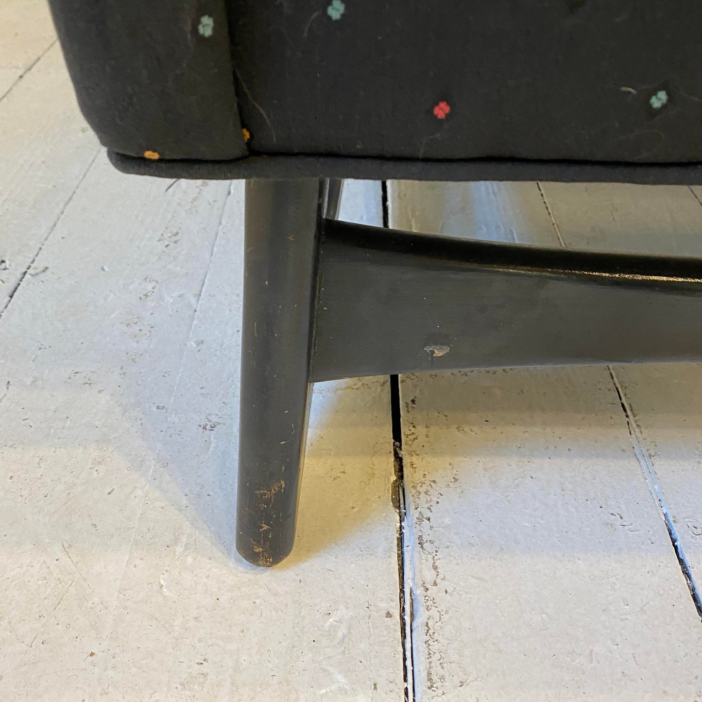 Mid Century Modern Pearsall Style Tall Back Chair