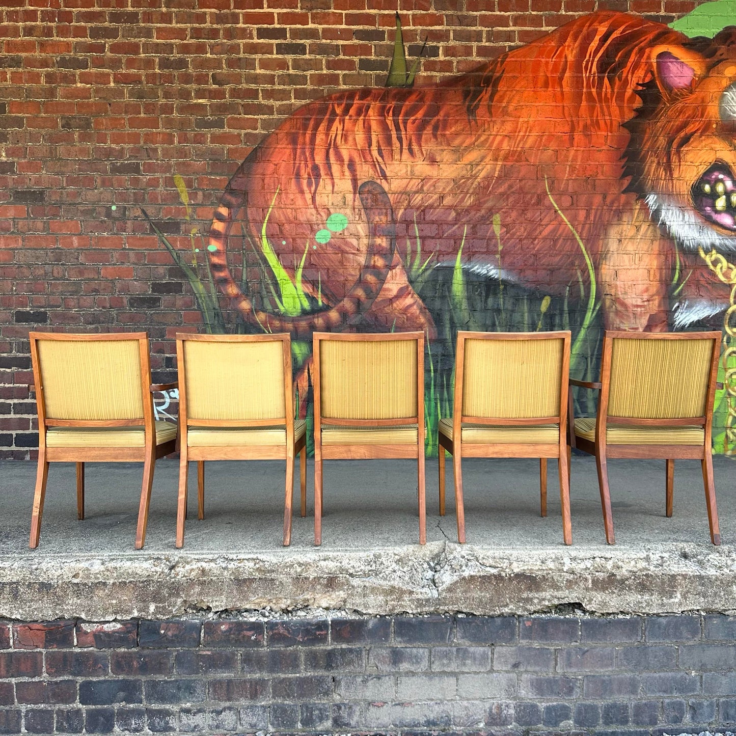 Set of 5 Glenn of California Dining Chairs by Stewart McDougal