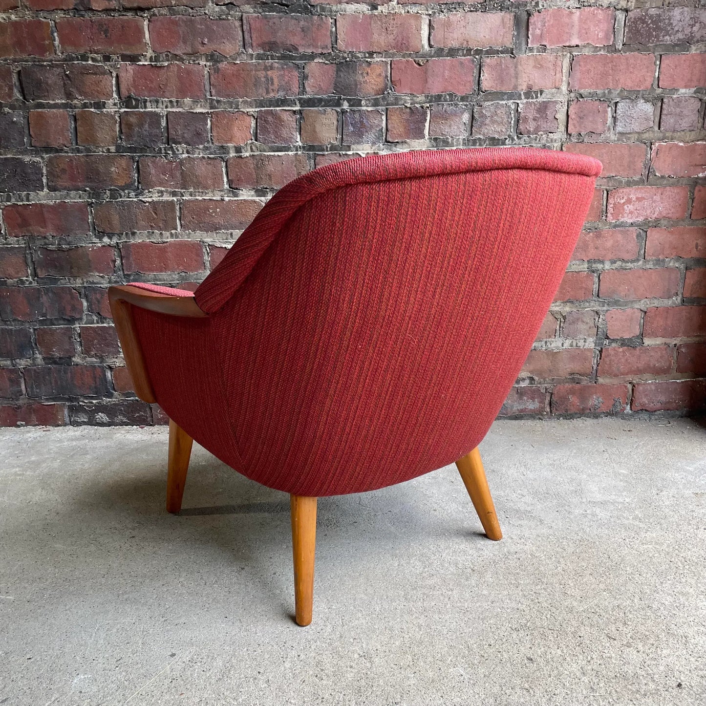 Norwegian Modern Mid Century Teakwood Armchair