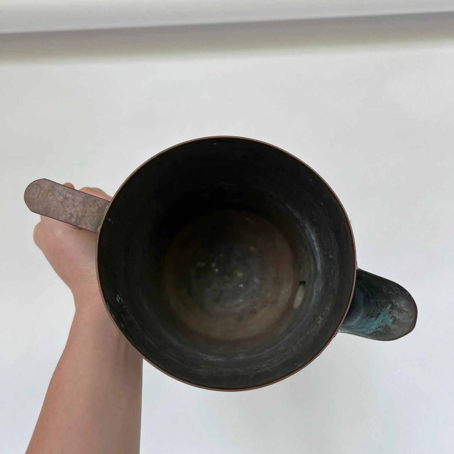 Walter Van Nessen Brass Water Pitcher
