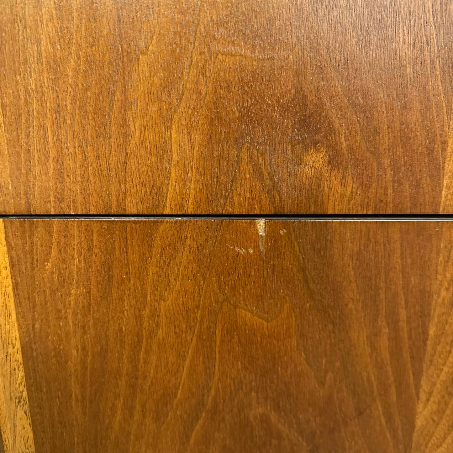 Drexel Parallel Long Dresser by Barney Flagg Midcentury Walnut