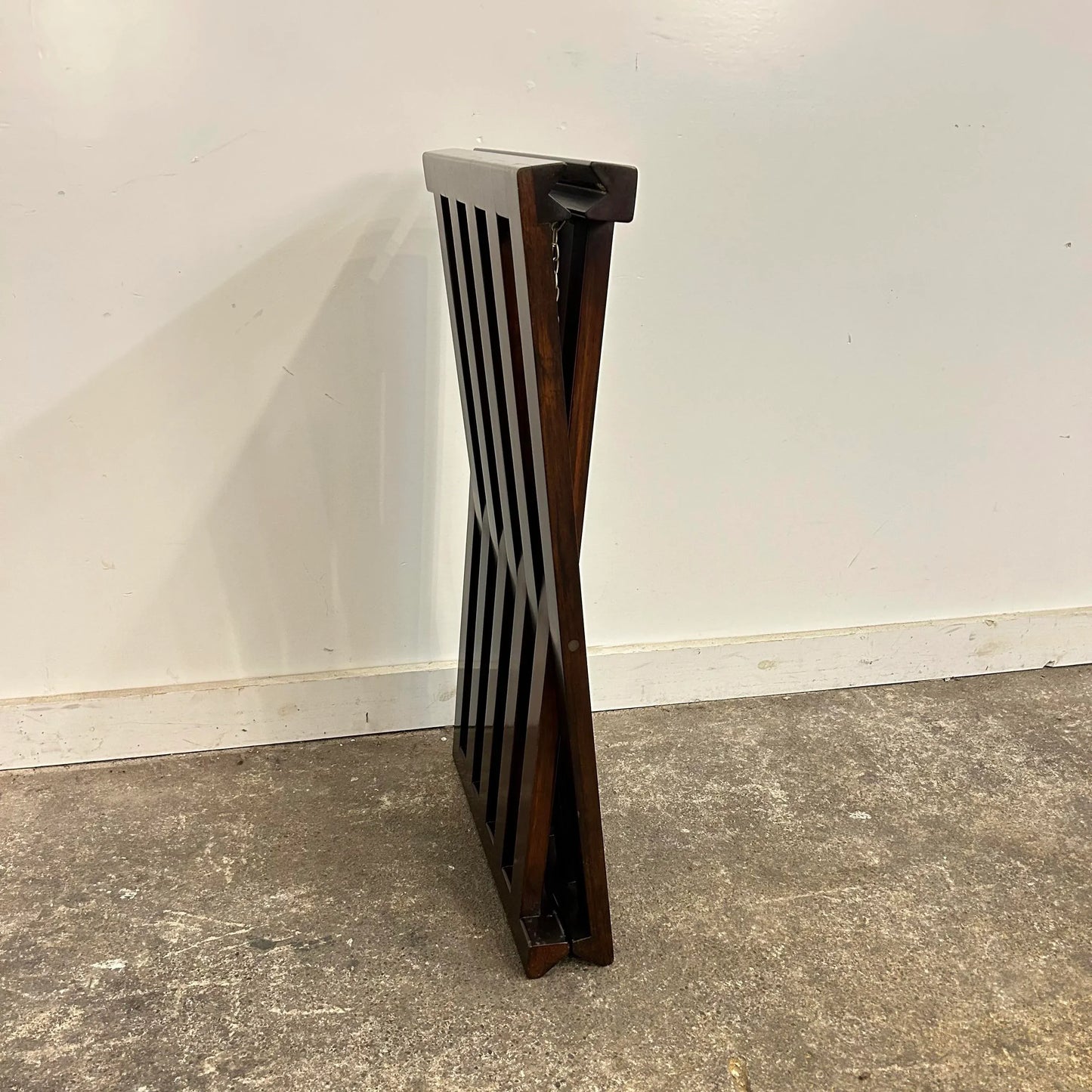 Rare Edward Wormley for Dunbar Rosewood X-Base Occasional Side Table