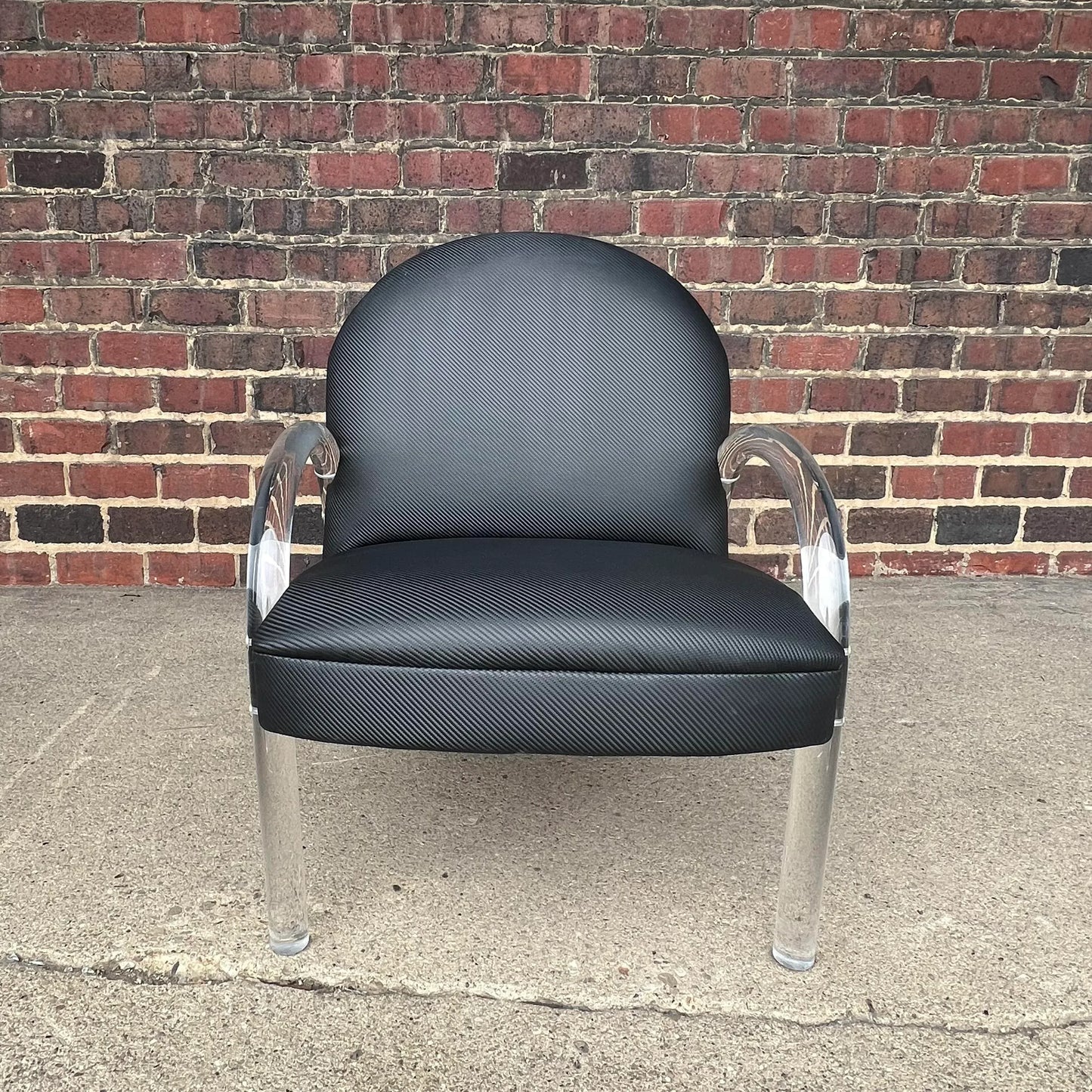 Mid Century Modern Pace Lucite Club Chair