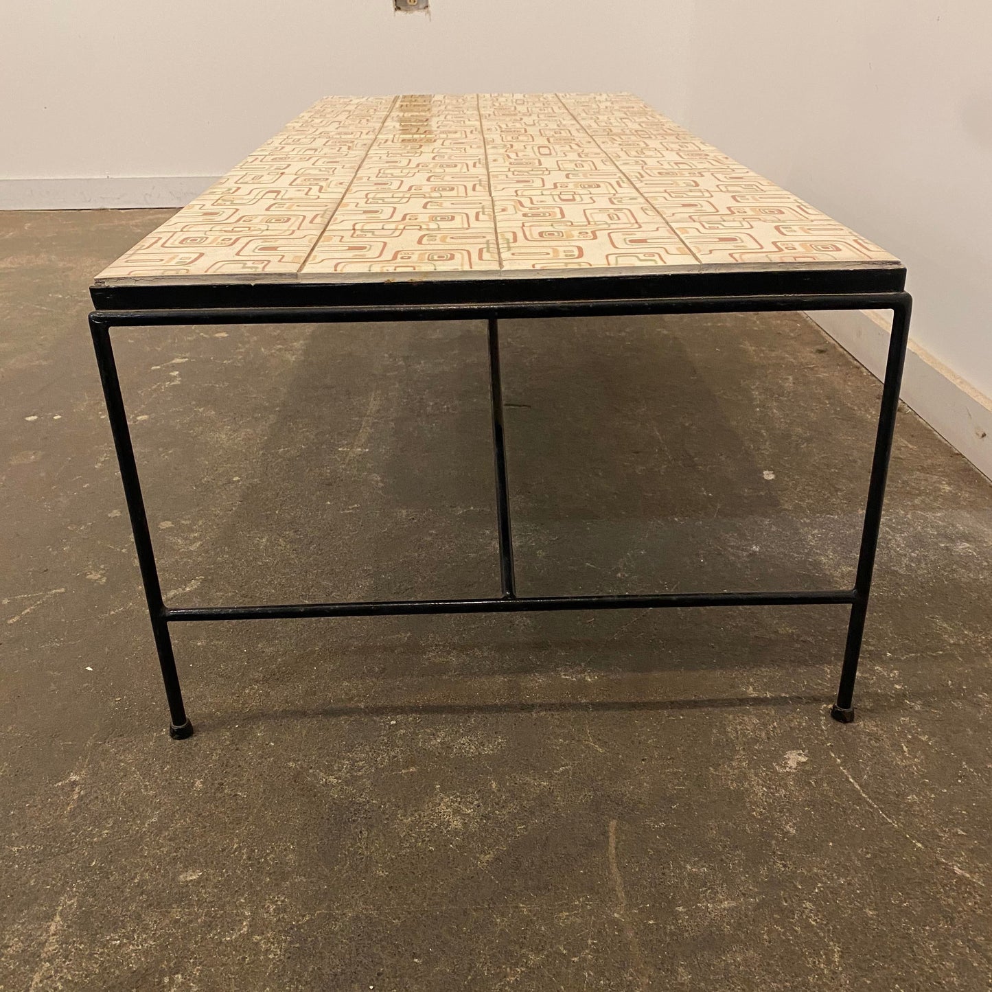 1960s Arden Riddle Tile Top Coffee Table