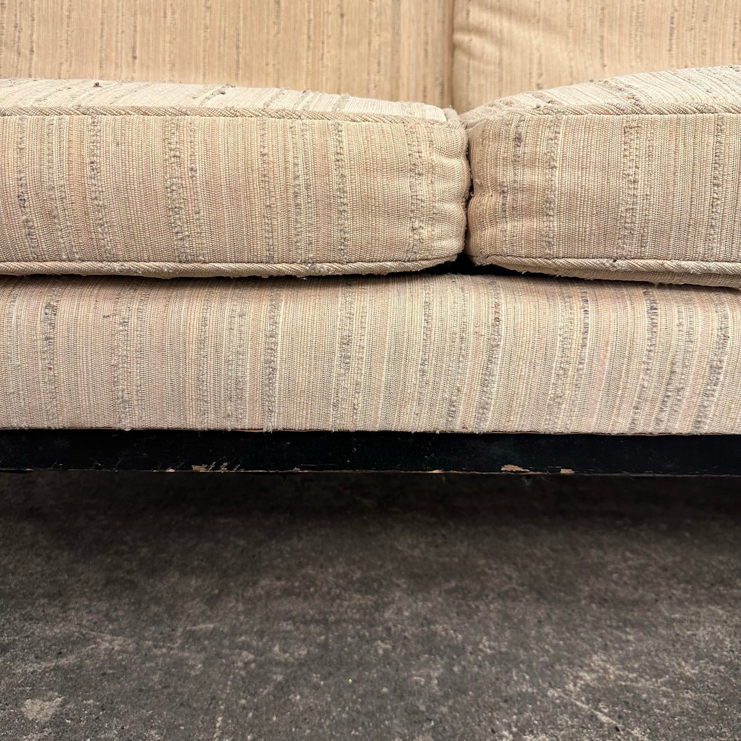 Paul McCobb 1950s Mid-Century Modern Wingback Sofa