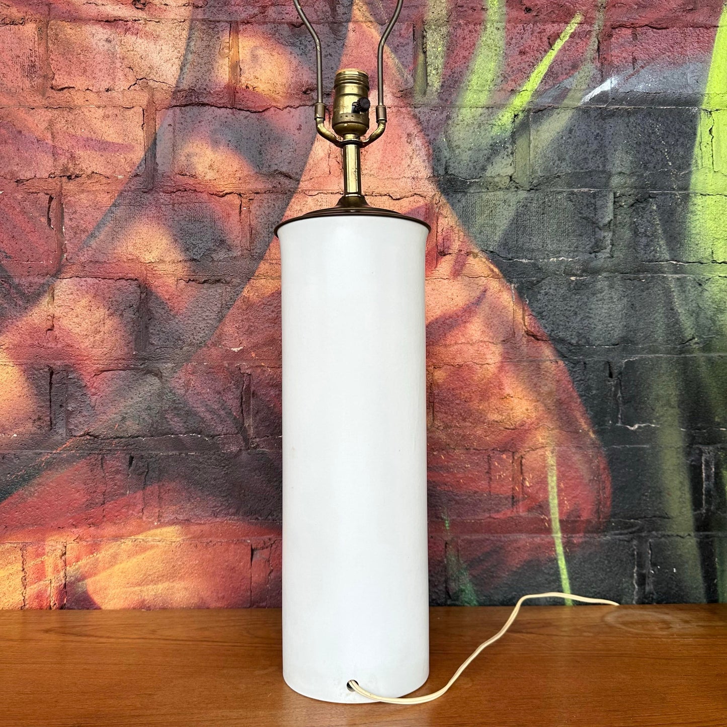 Royal Copenhagen Hand Painted Floral Table Lamp