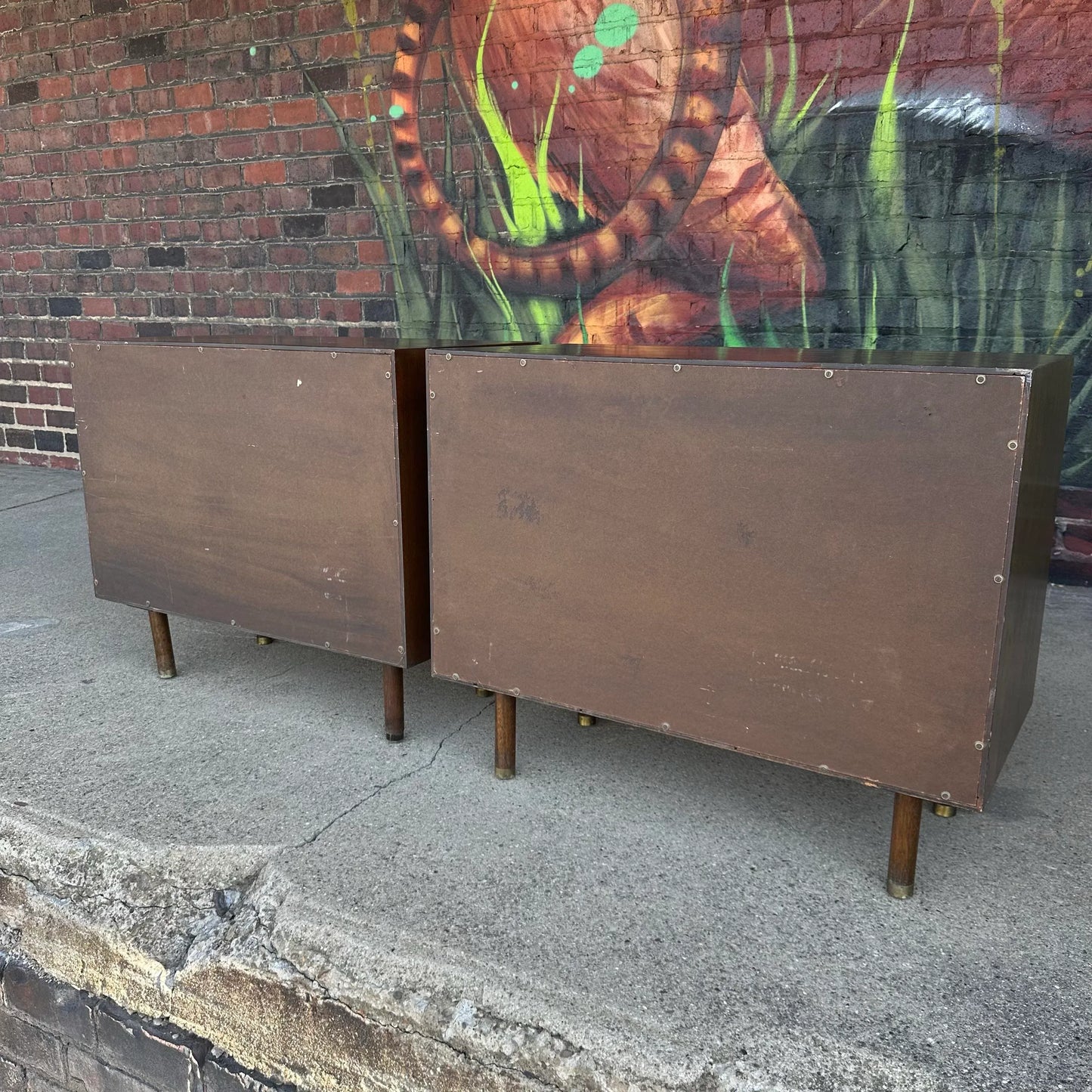 Mid-Century Modern Pair of Harvey Probber Chest of Drawers