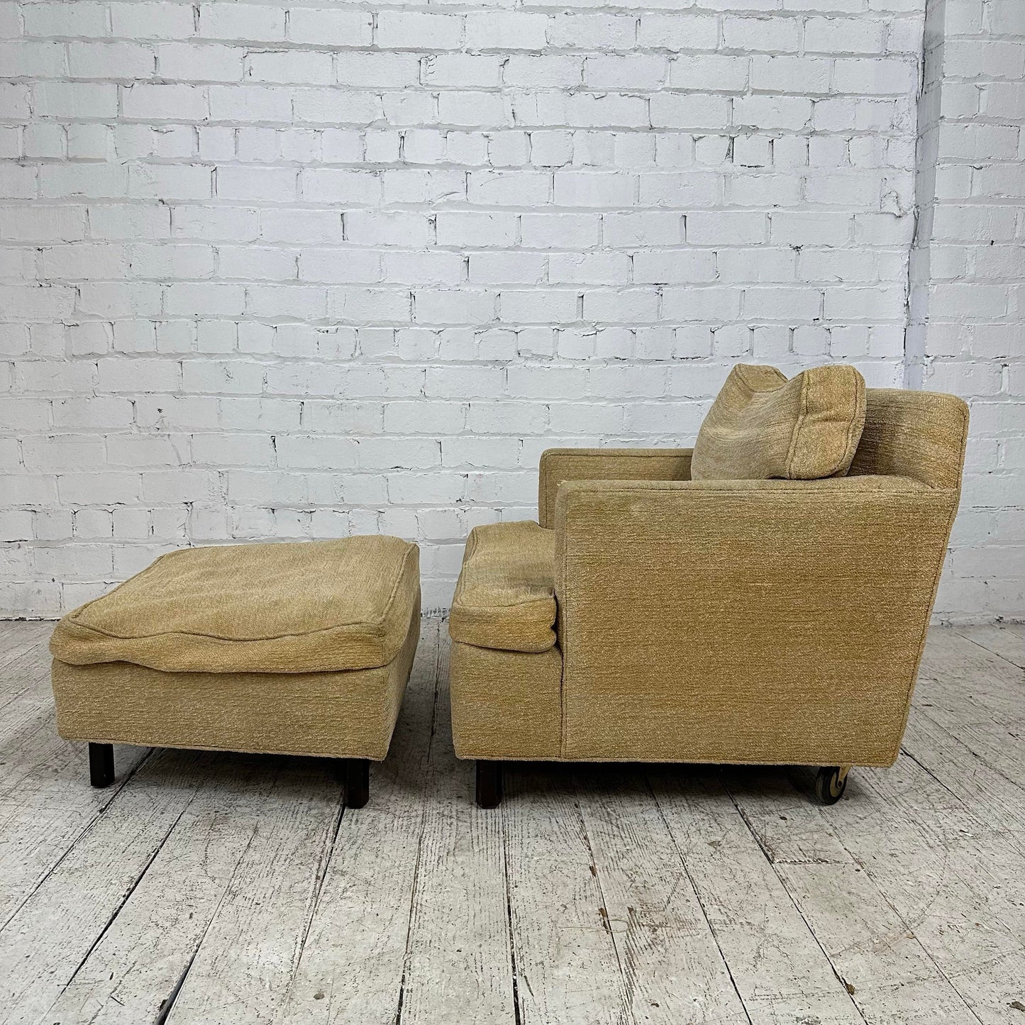 Edward Wormley for Dunbar Lounge Chair and Ottoman