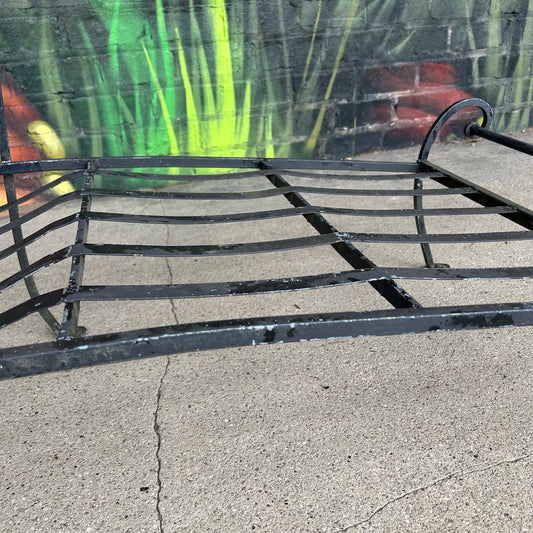 Wrought Iron Salterini Chaise Patio Lounge Chair