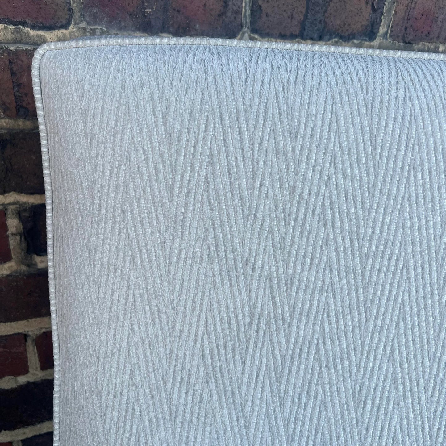 Pair of Knoll Parallel Bar Slipper Chairs Reupholstered