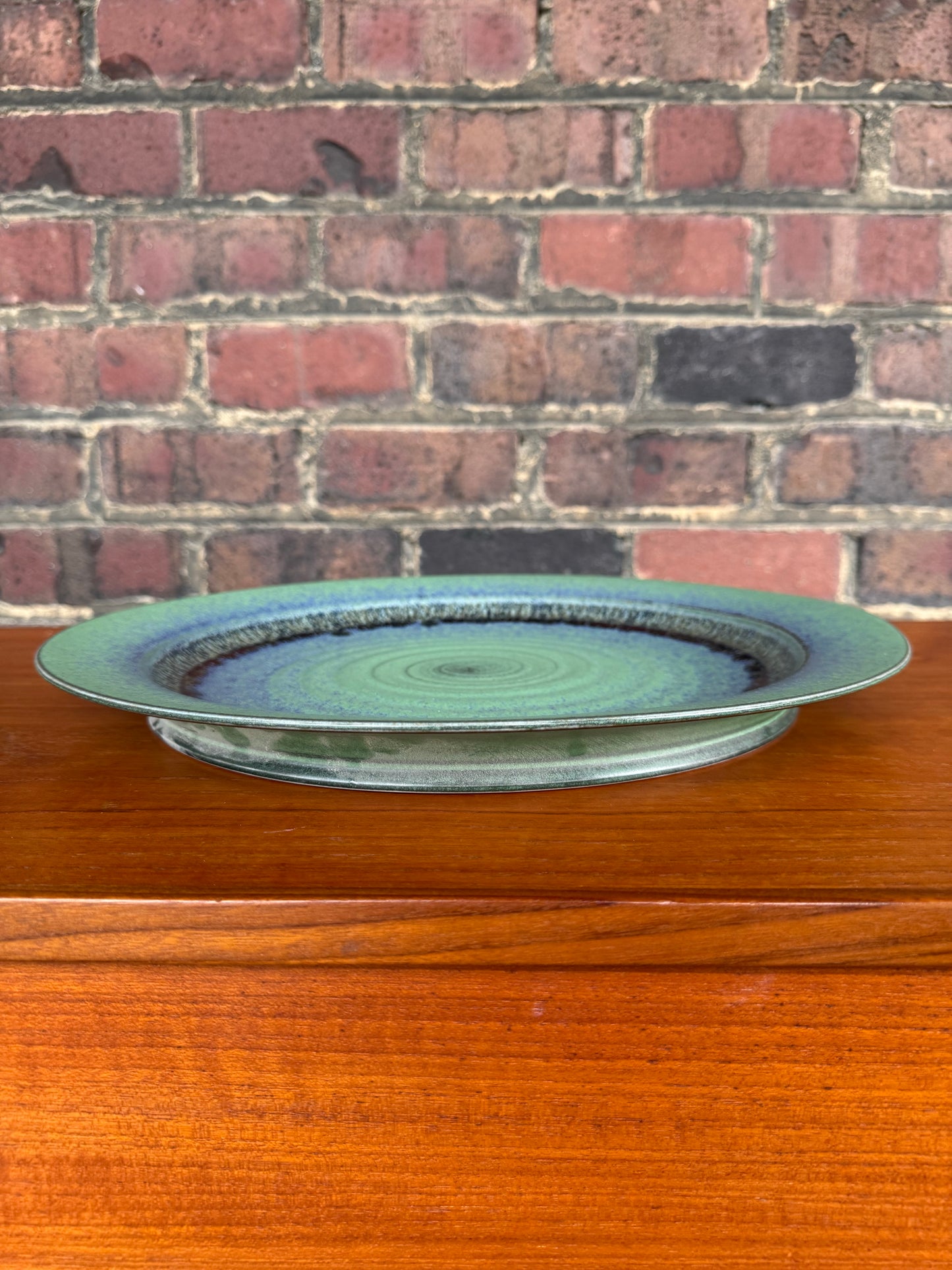 Ridgetop Pottery Susan Large Charger Platter Midcentury Pottery