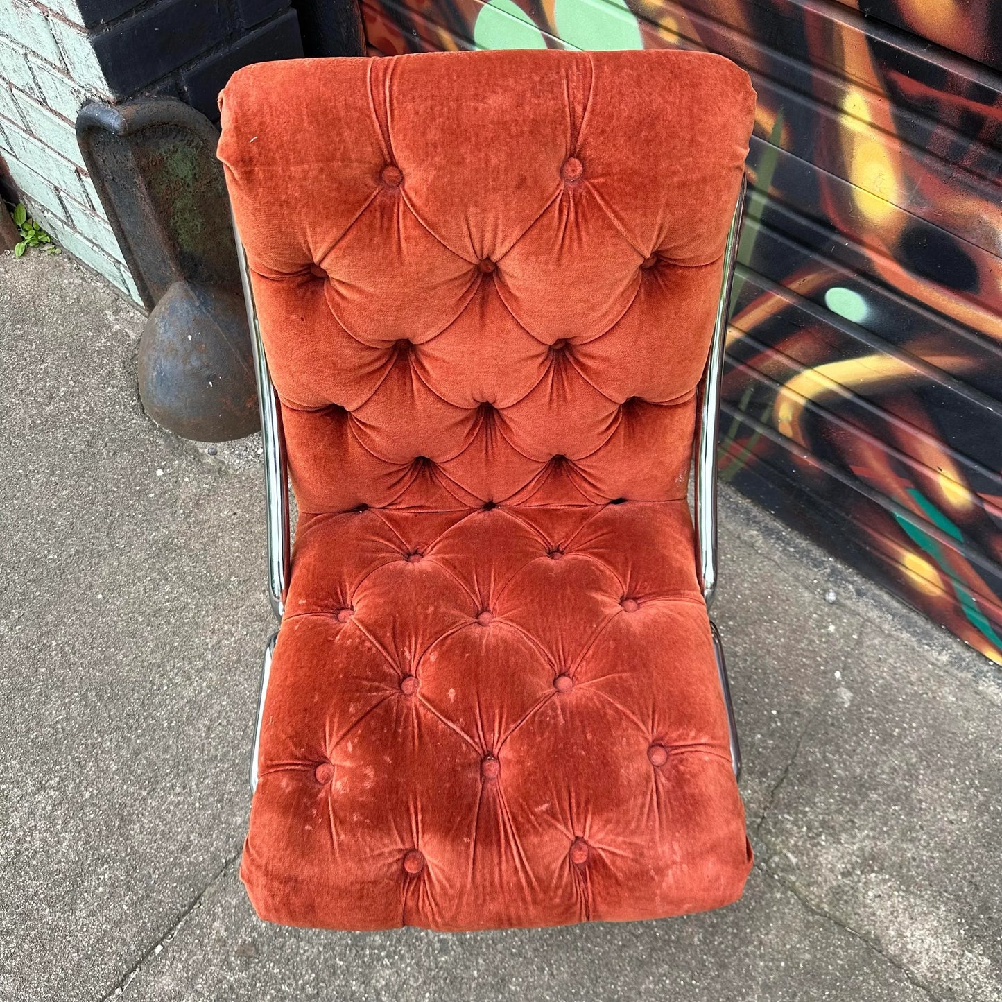 Set of 5 Daystrom Chrome Dining Chairs