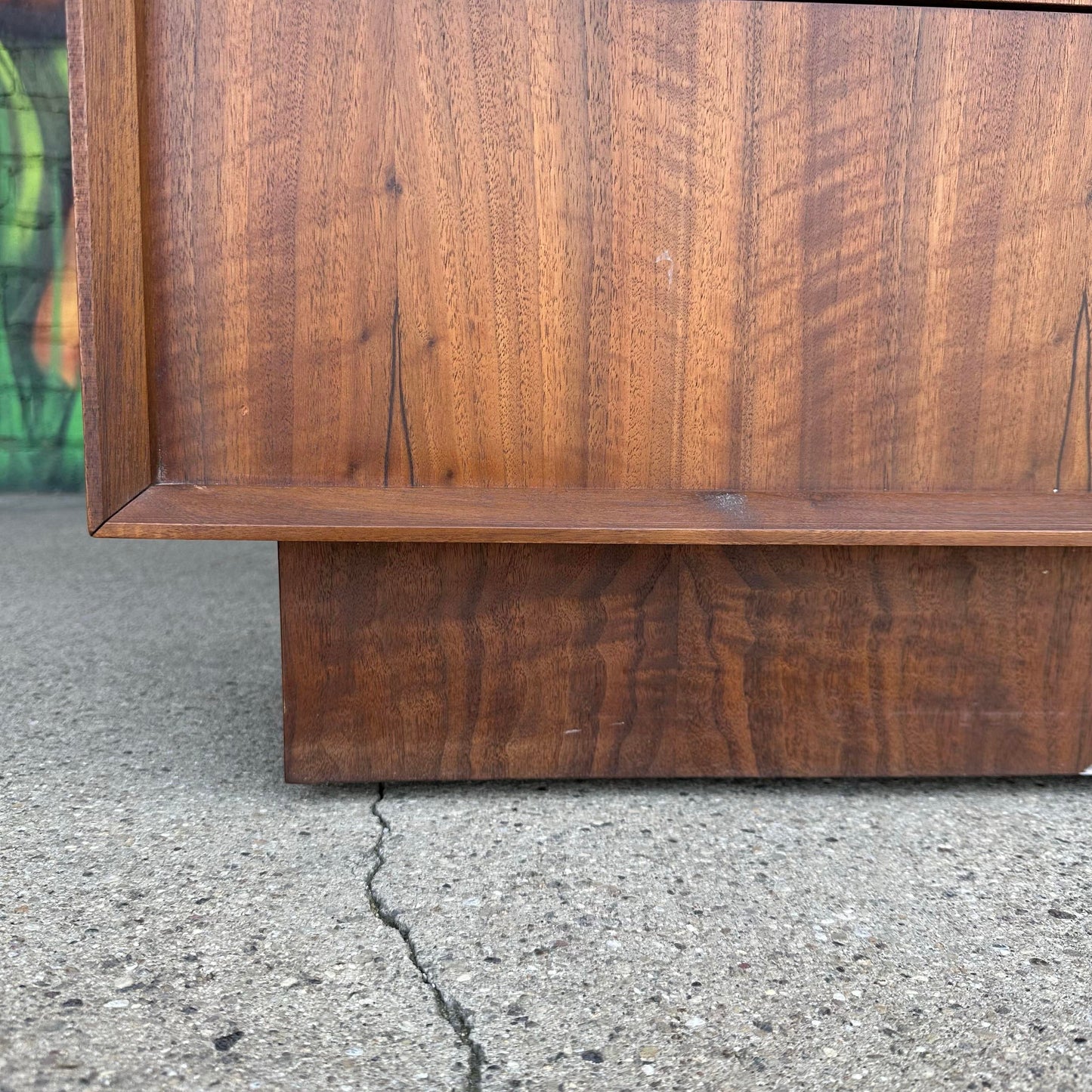 Mid-Century Modern Tobago Canadian Brutalist 2-Piece Tall Wardrobe