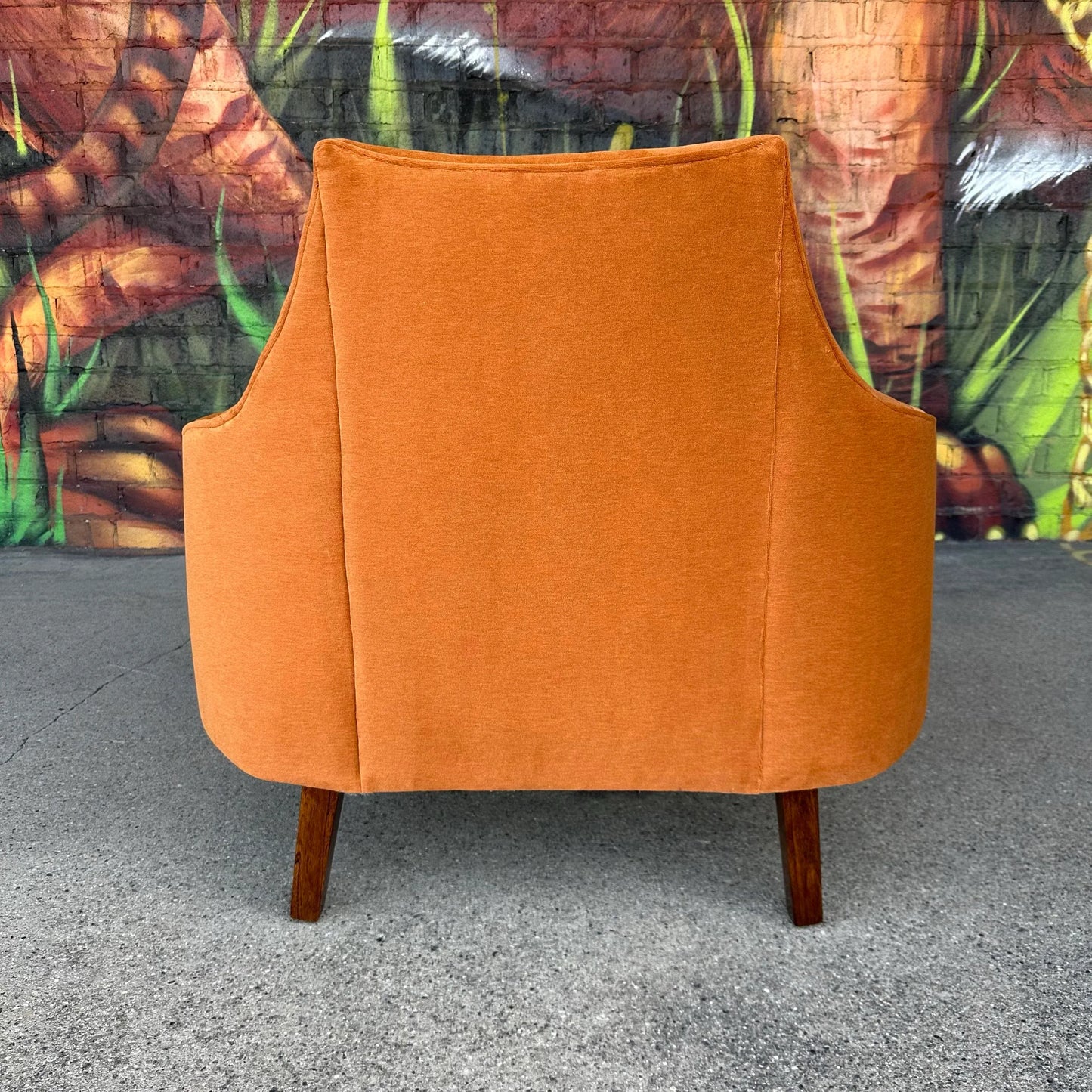 Mid-Century Modern Pearsall Style Lounge Chair Custom Reupholstered