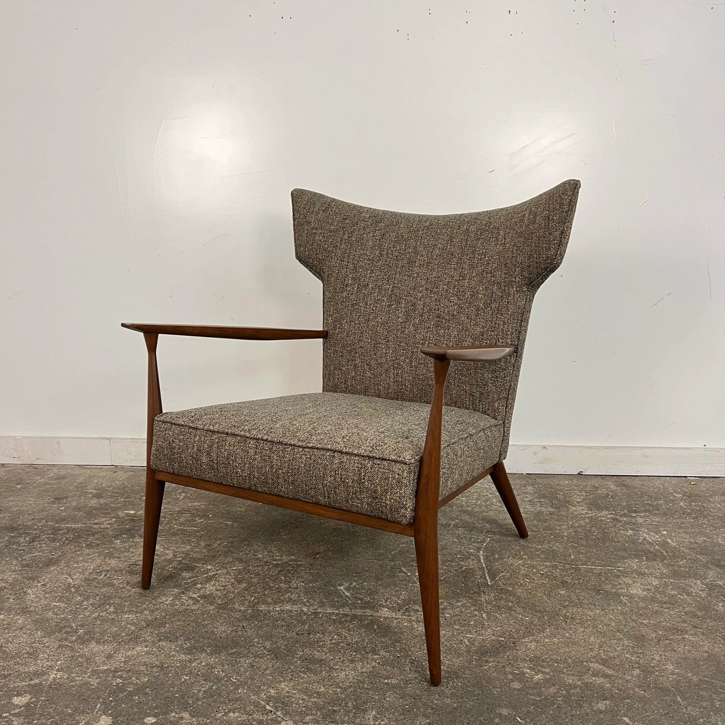 Paul McCobb Lounge Chair Refinished and Reupholstered