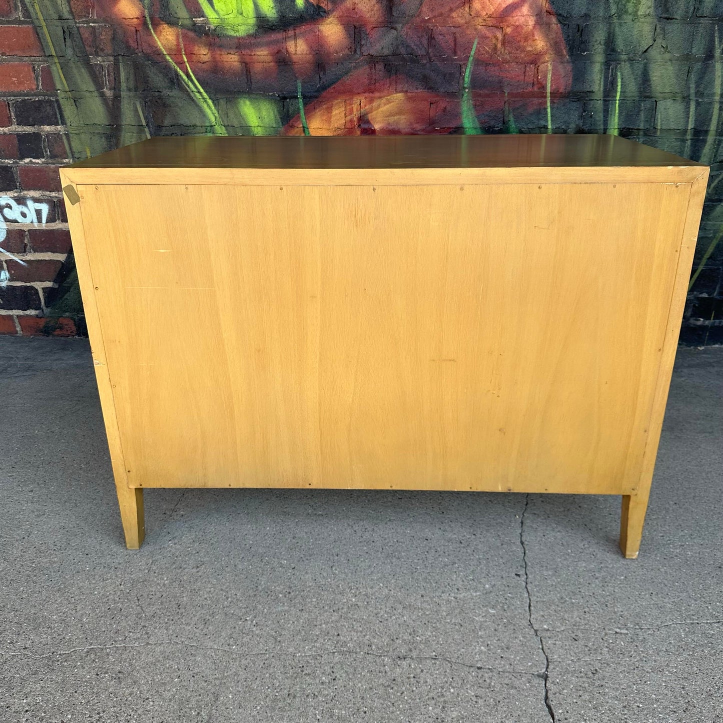 Widdicomb Low Chest of Drawers Bleached Mahogany