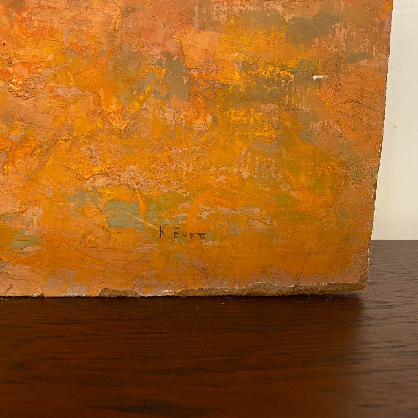 “The Barn” Painting on Panel by Kenneth Evett Kraushaar Gallery Ny