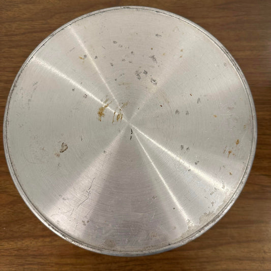 Mid-Century Modern Italian Hammered Aluminum Ice Bucket