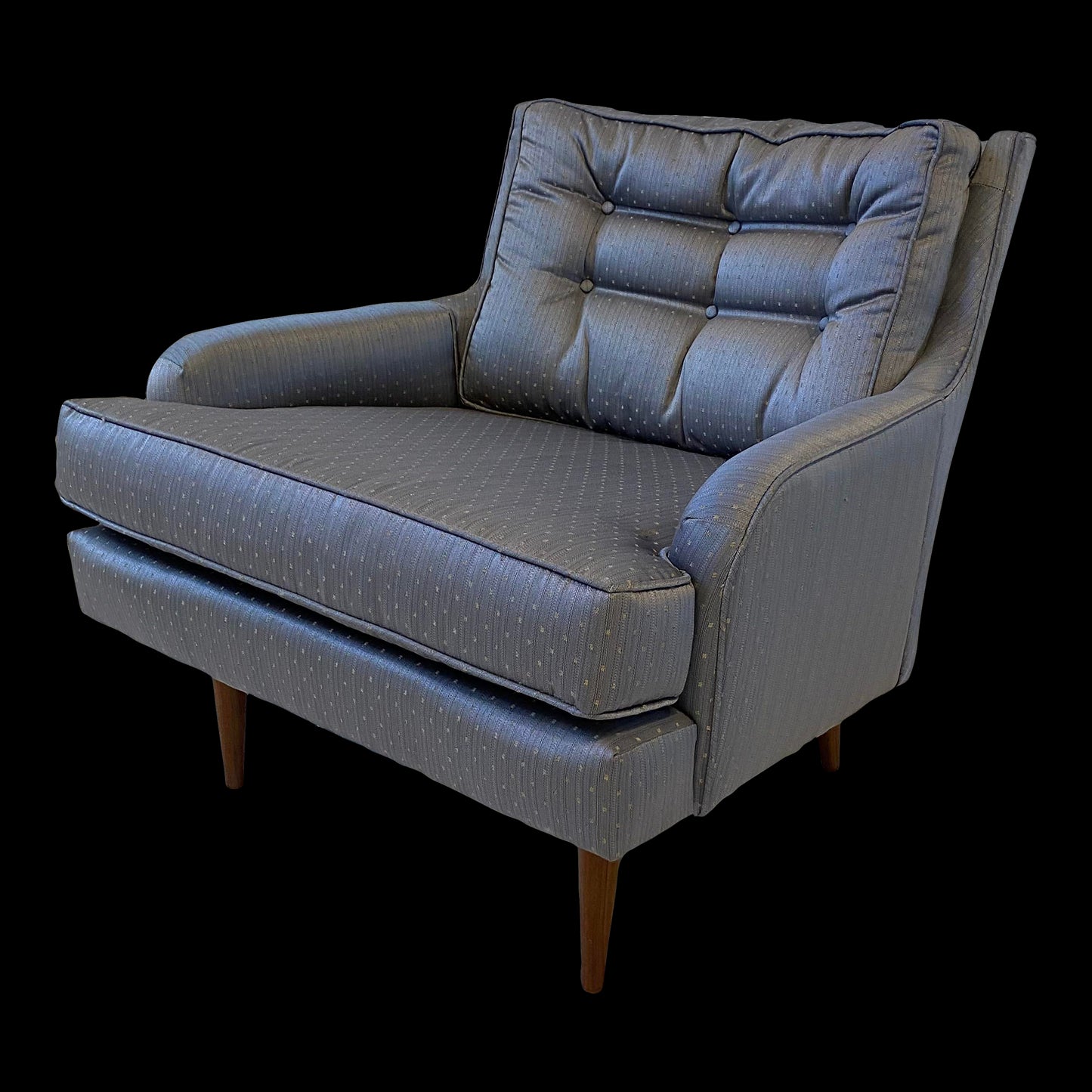 Mid Century Modern Milo Baughman Style Club Chair