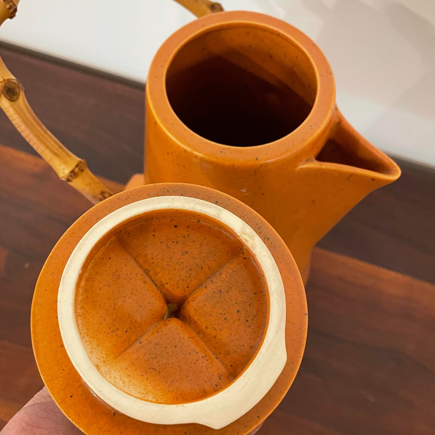 Mid-Century Modern Ceramic Hyalyn Porcelain Coffee & Tea Set - 4 Pieces