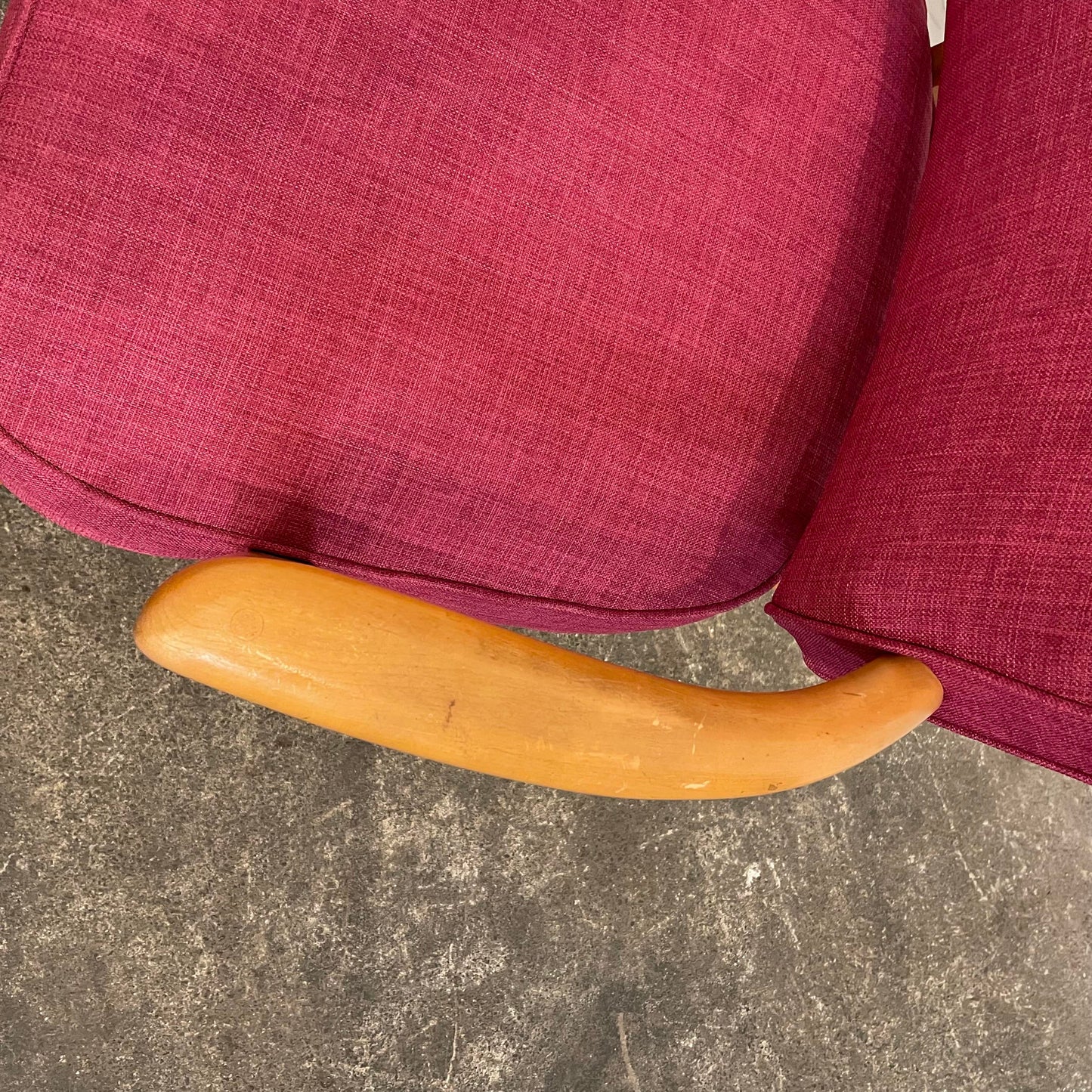 Mid-Century Modern Heywood Wakefield Attributed Armchair