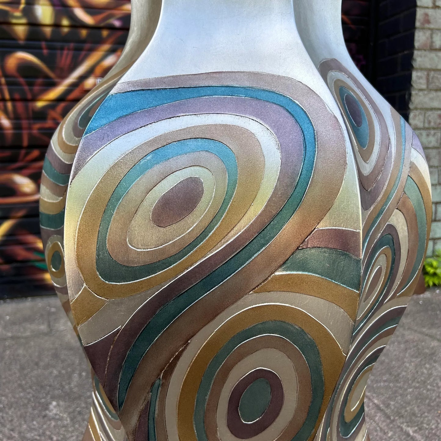 Artmax Post Modern Oversized Vessel Vase.