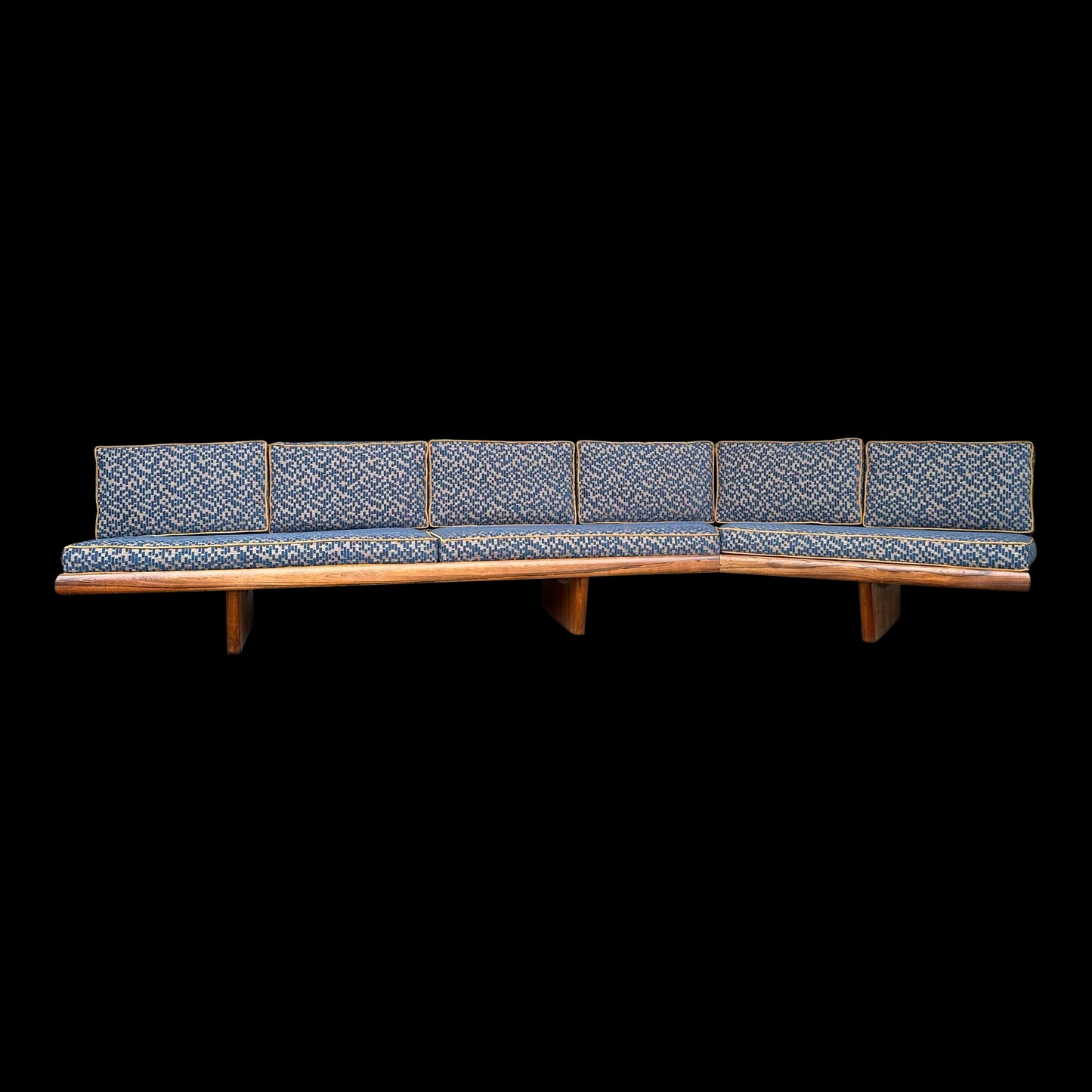 Studio Made Rosewood Sofa by Walter Klaus