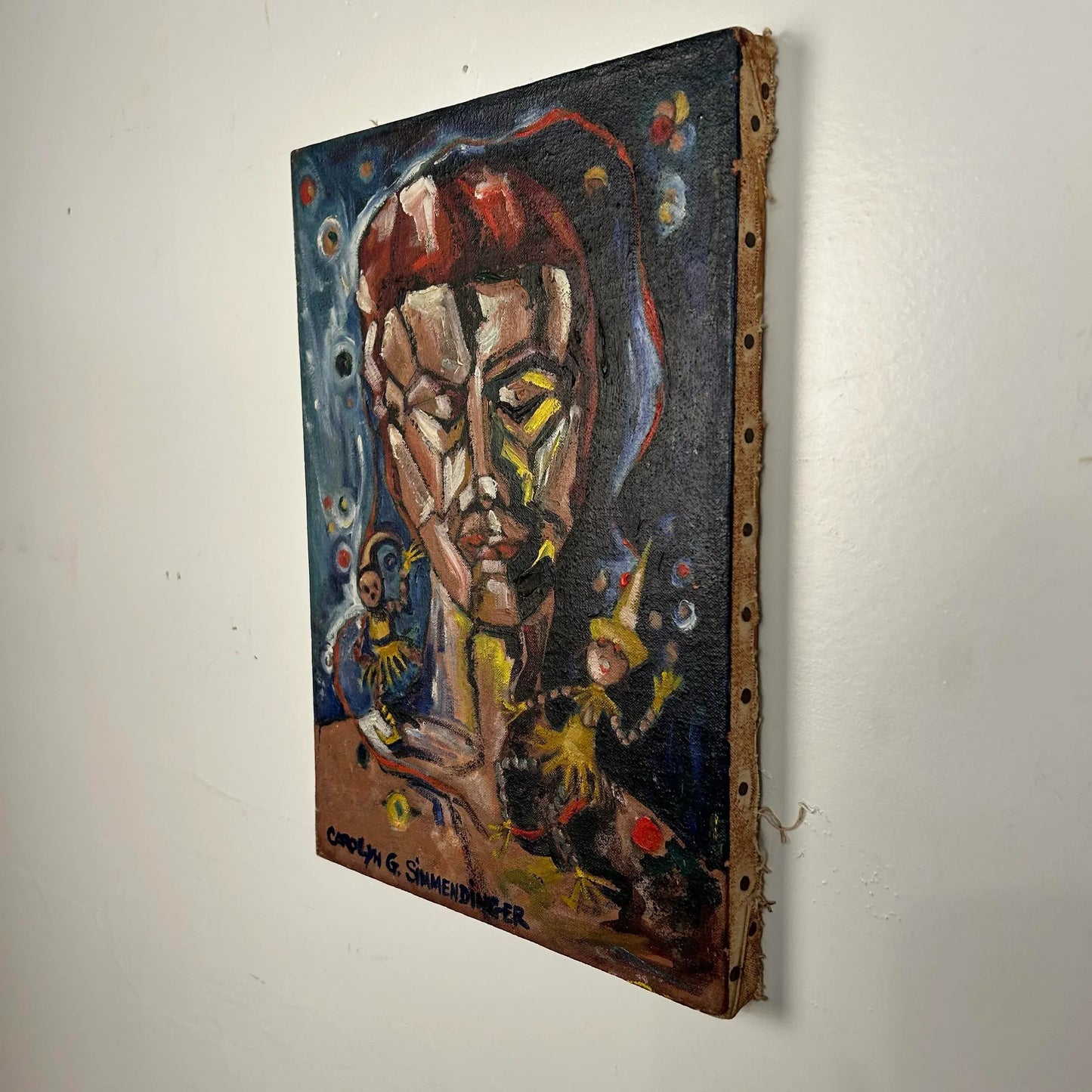 “Puppets” Painting Carolyn G. Simmendinger