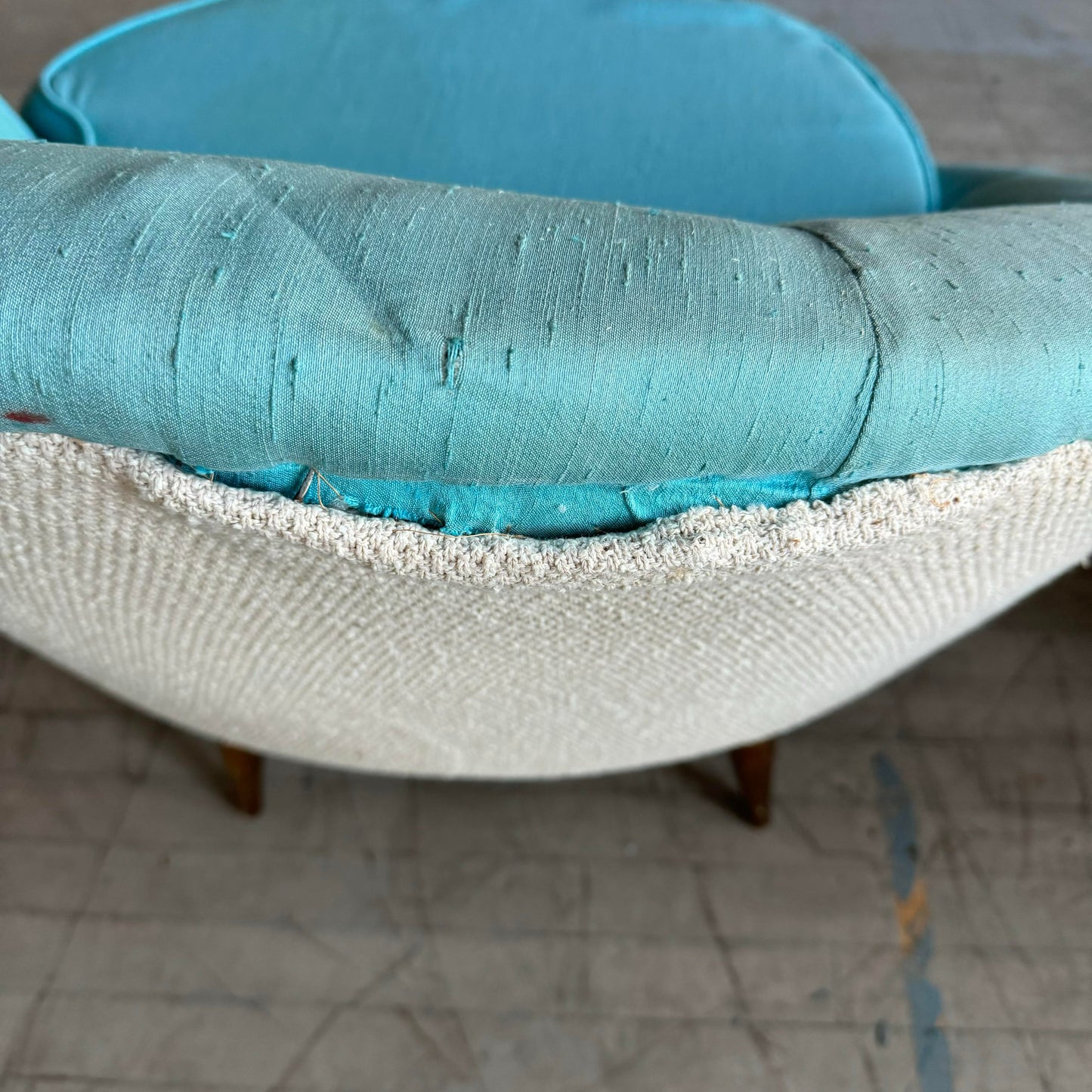 Pair of Asymmetrical Shell Chairs