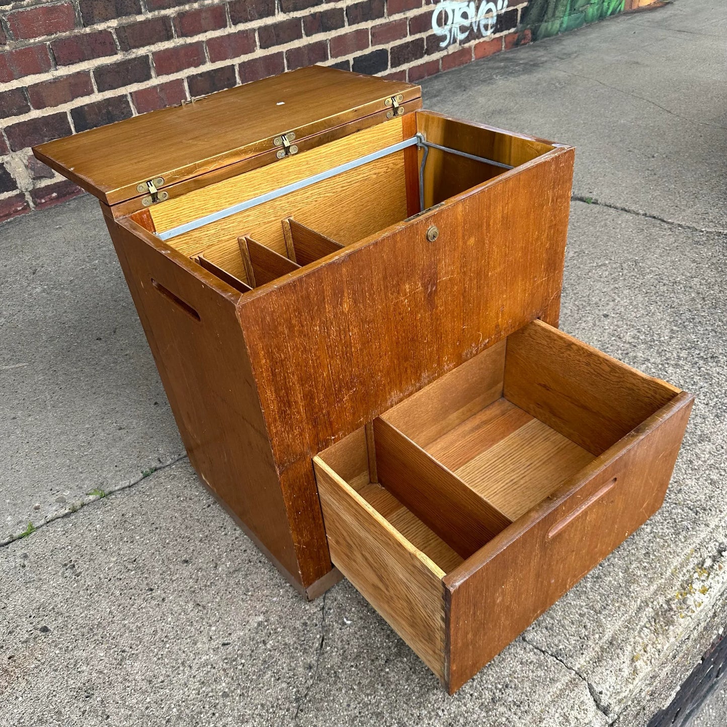 Edward Wormley for Dunbar Rolling File Cabinet