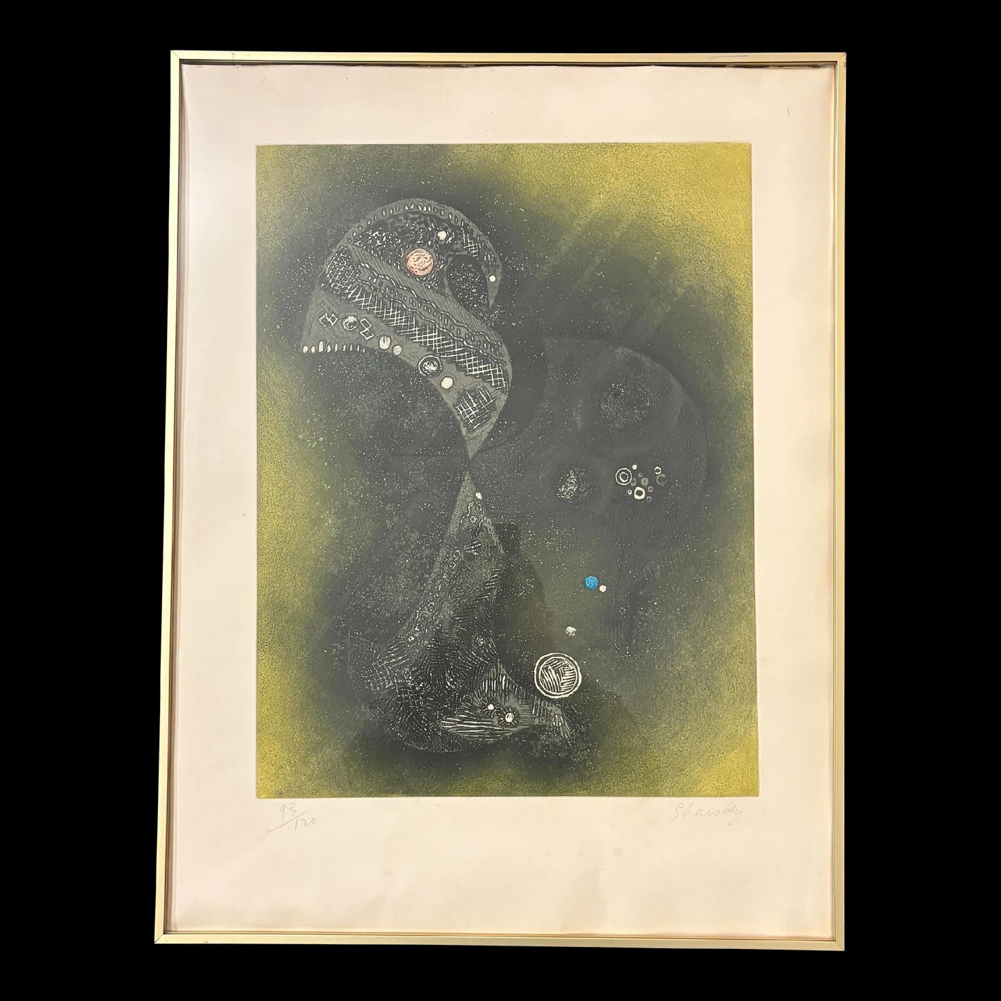 Sharsky Atomic Framed Print 93/120