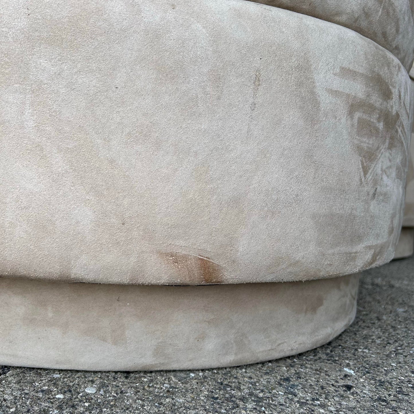Vladimir Kagan Style Chaise Lounge Post Modern