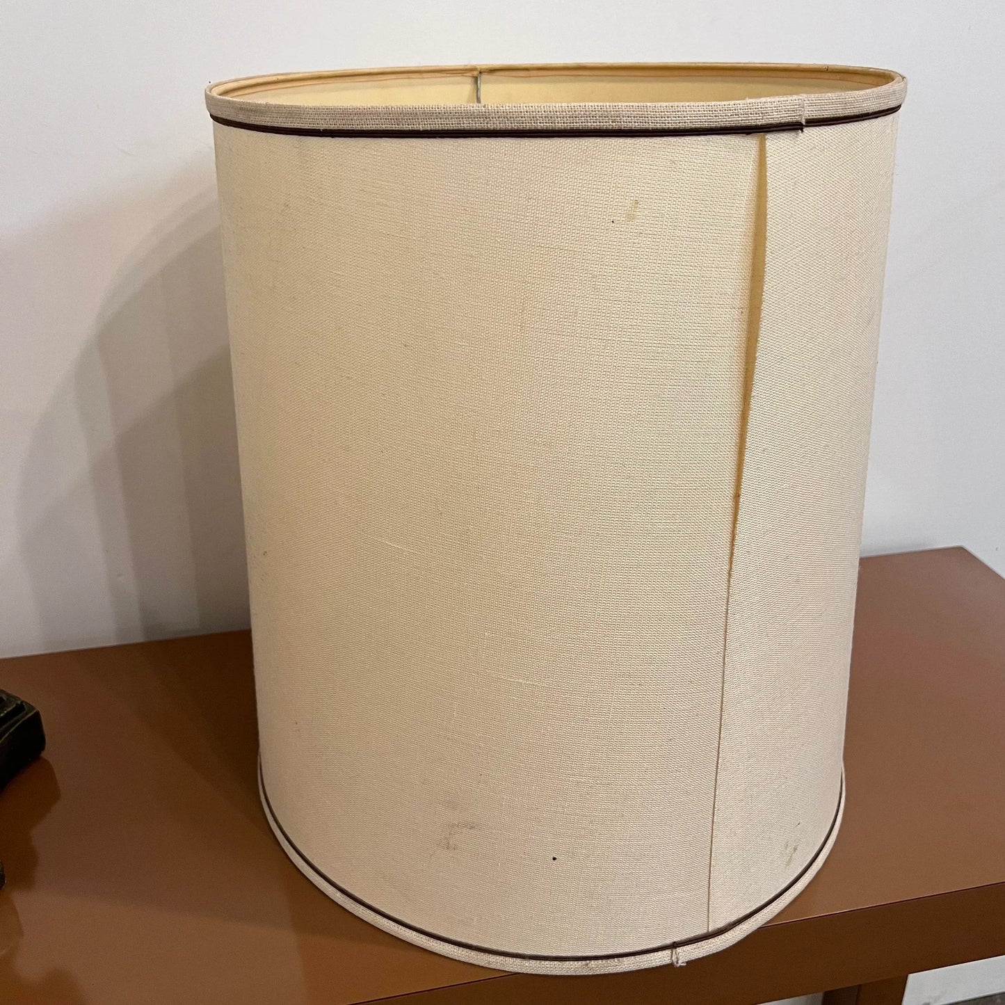 Mid-20th Century Large Ornate Gold and Bronze Lamp Plaster Column