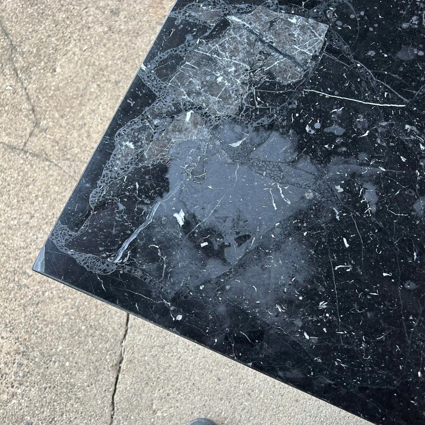 Black Marble Dining Table Rectangle