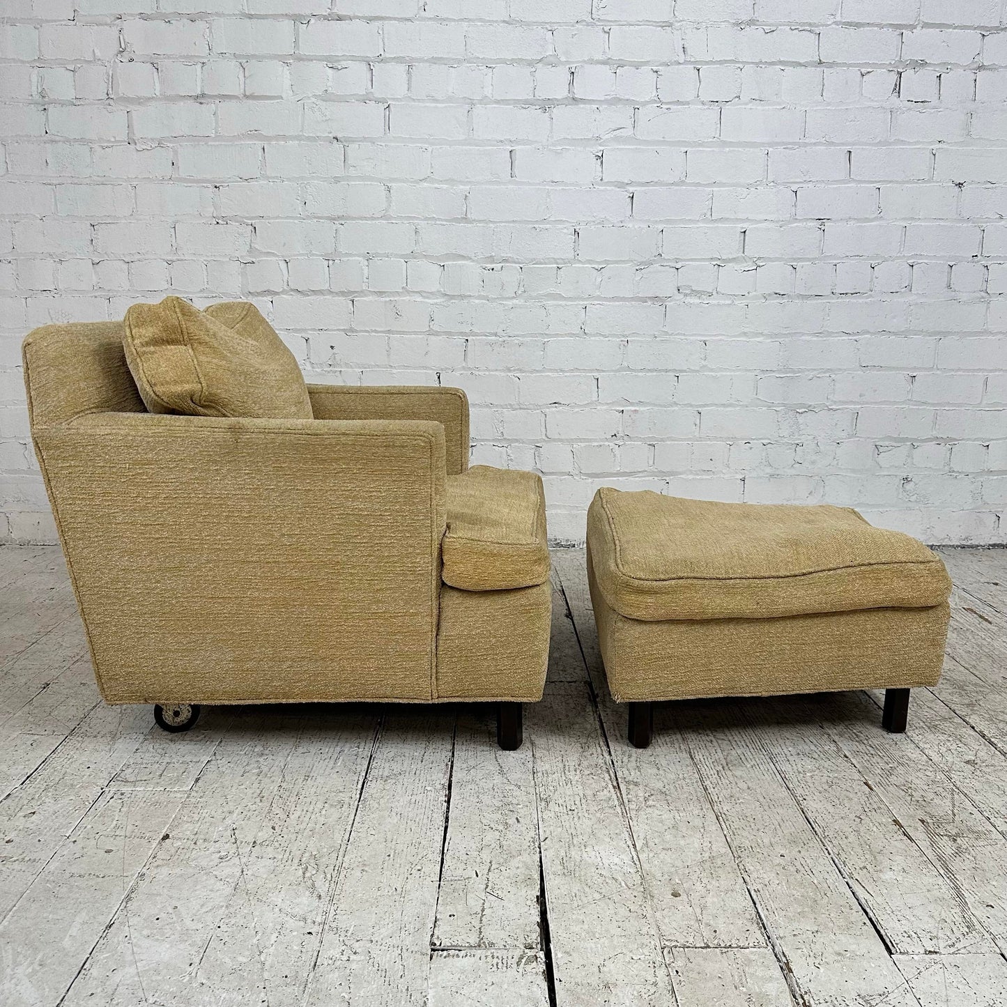 Edward Wormley for Dunbar Lounge Chair and Ottoman