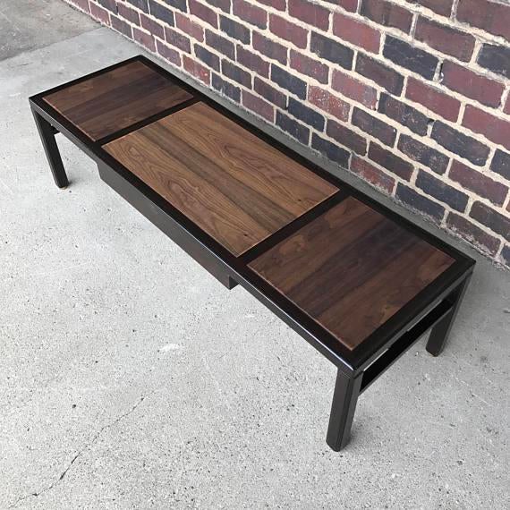 Mid-Century Modern Dunbar Long Coffee Table