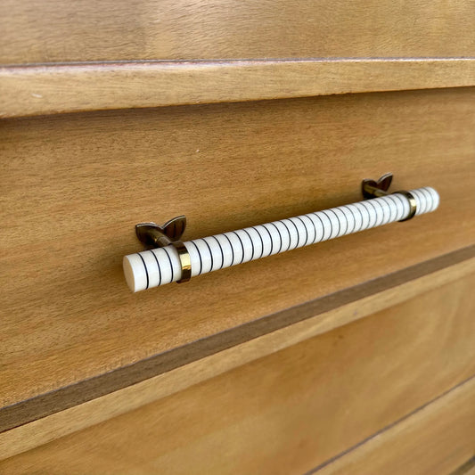 Mid-Century Modern Widdicomb Mahogany Highboy Dresser