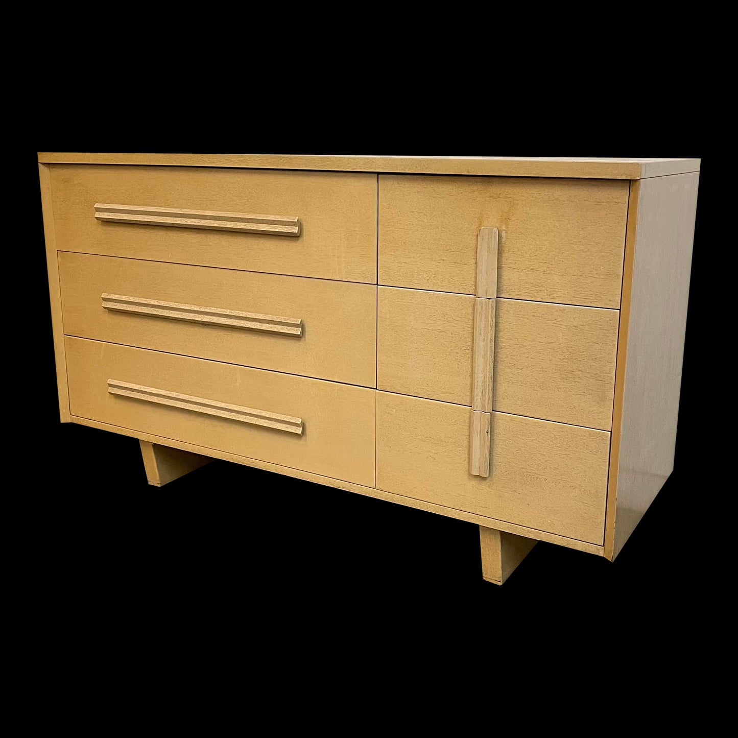 Vintage Mid Century Modern John Stuart Furniture Low Dresser