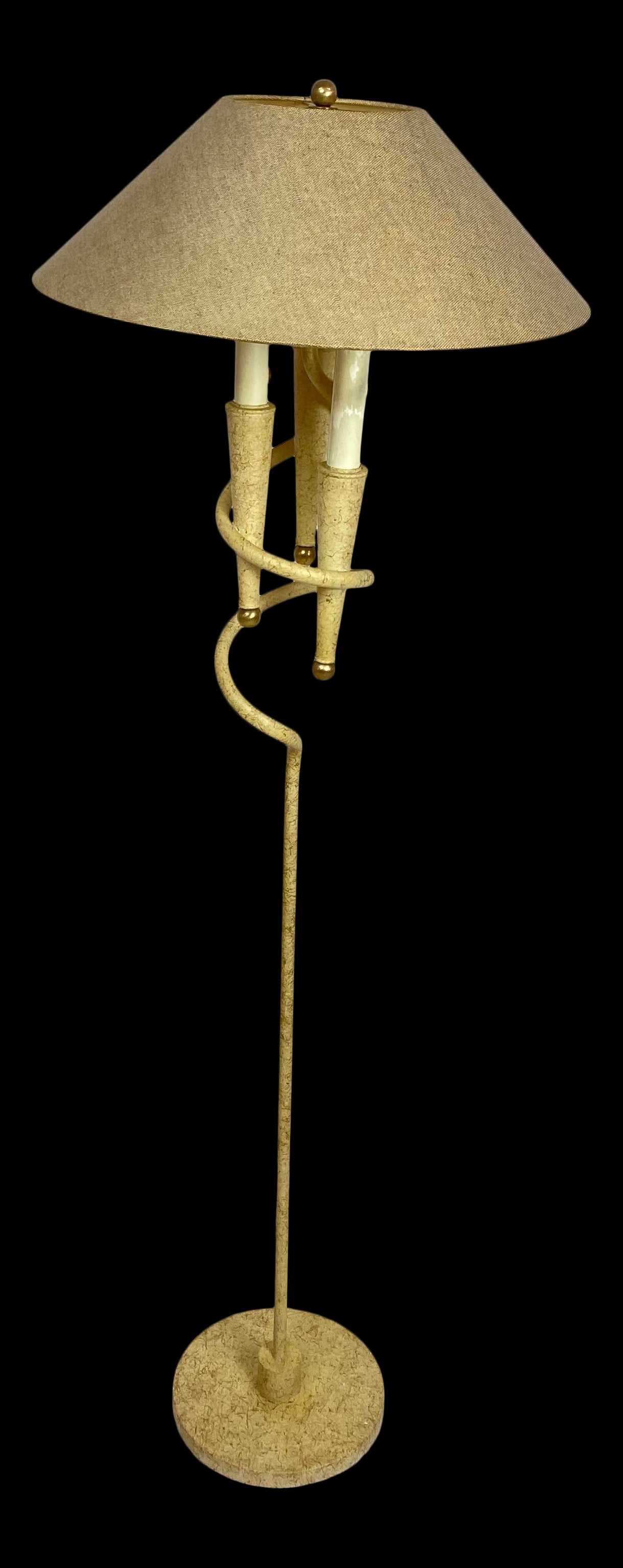 Vintage 1990s Frederick Cooper Floor Lamp