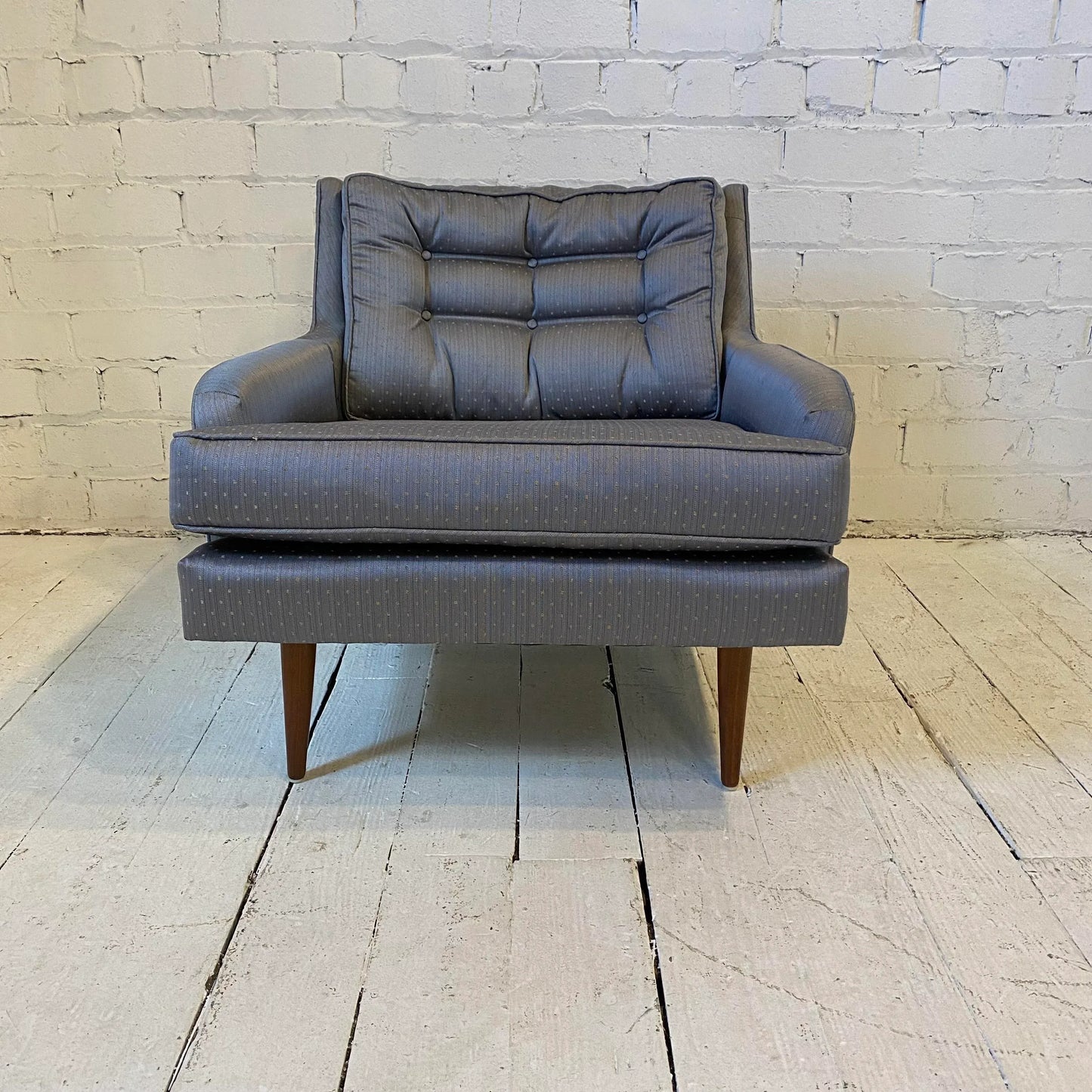 Mid Century Modern Milo Baughman Style Club Chair