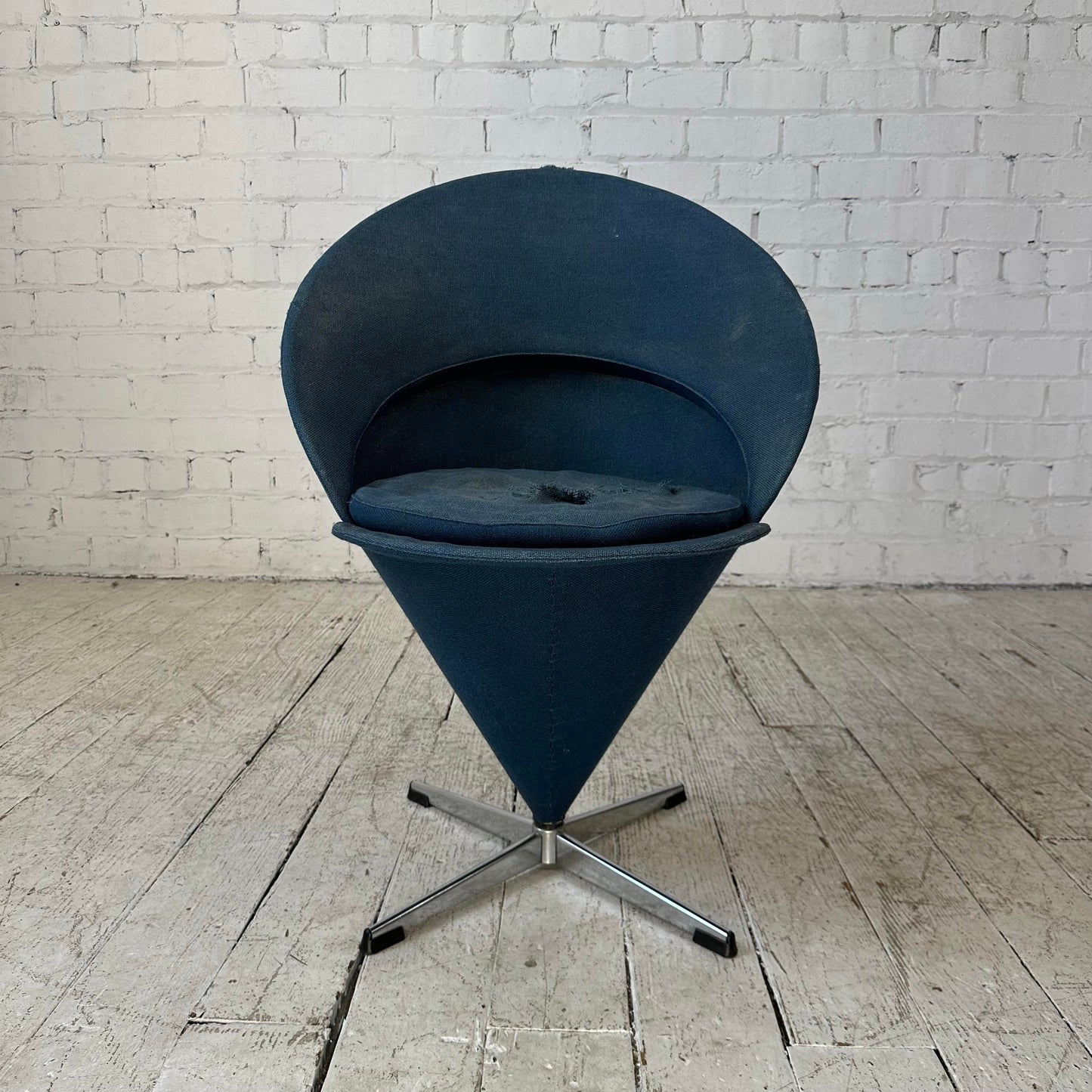 Early Verner Panton Cone Chair for Restoration
