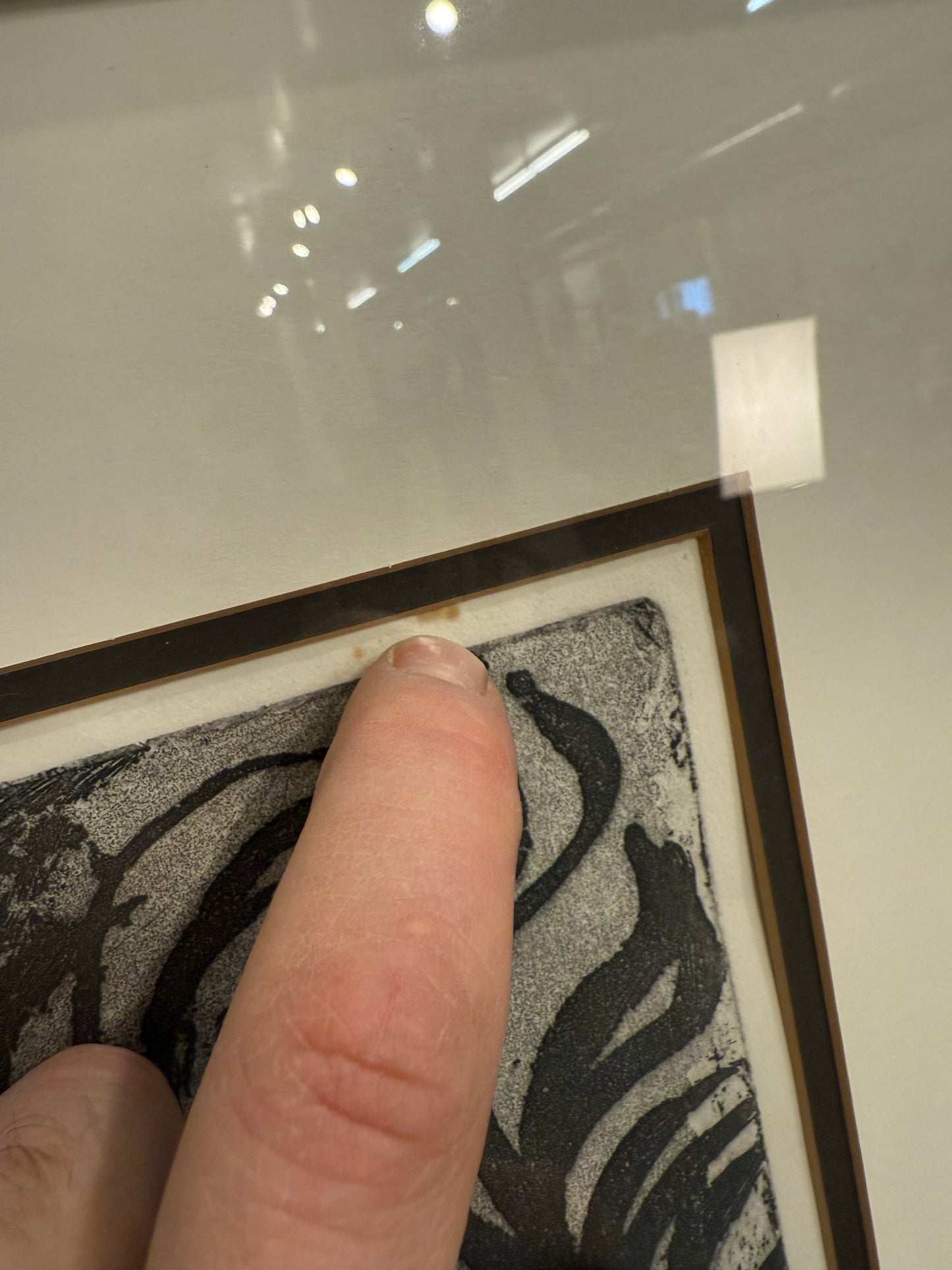 Sharon Bohm Levy “woman” Etching Print