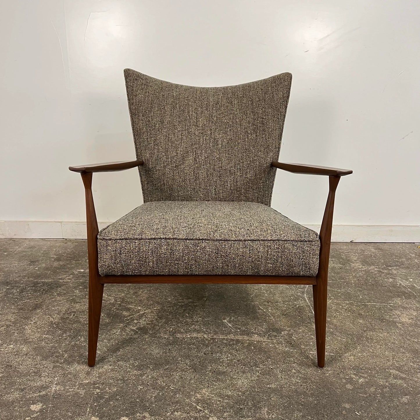 Paul McCobb Lounge Chair Refinished and Reupholstered