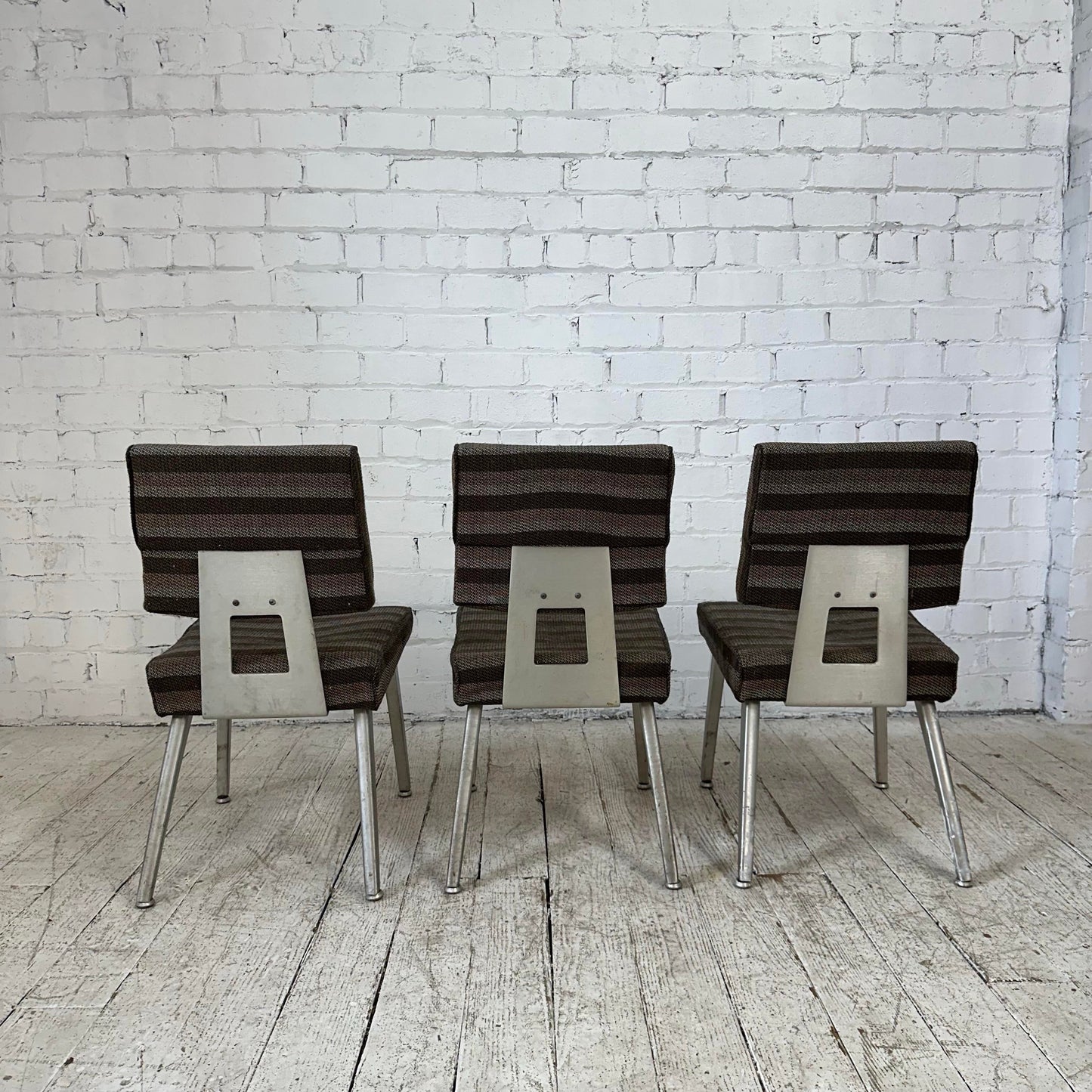 Set of 3 Gf GoodForm Aluminum Chairs
